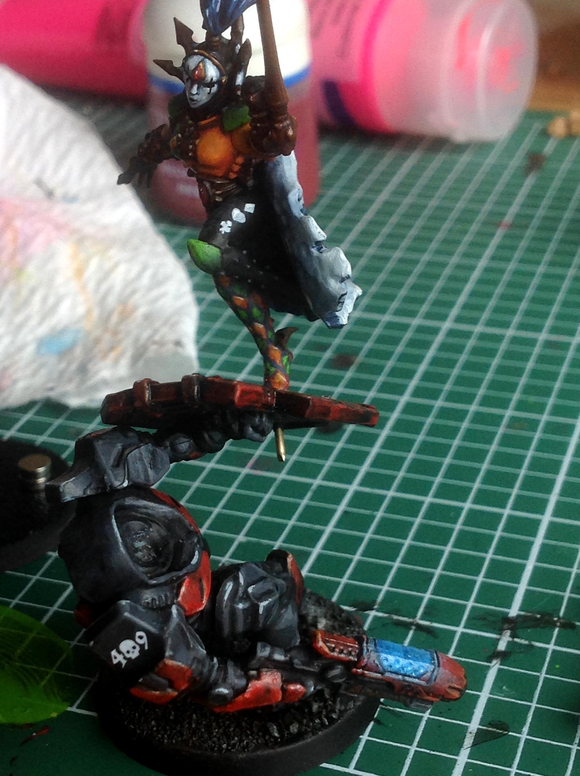 Harlequins, Warhammer 40,000, Work In Progress