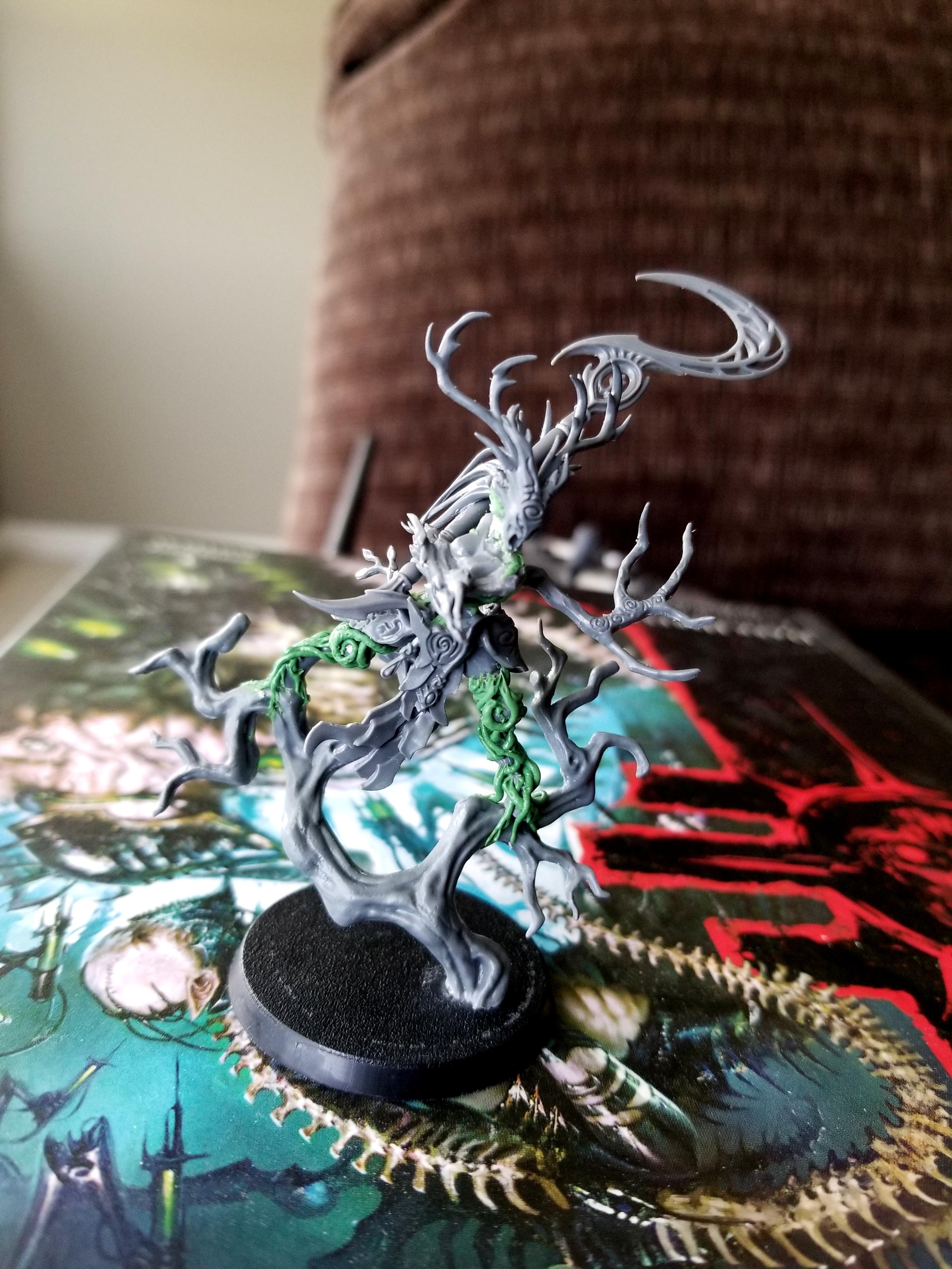 Branchwych, Conversion, Greenstuff, Kitbash, Sylvaneth, Unpainted, Work In Progress