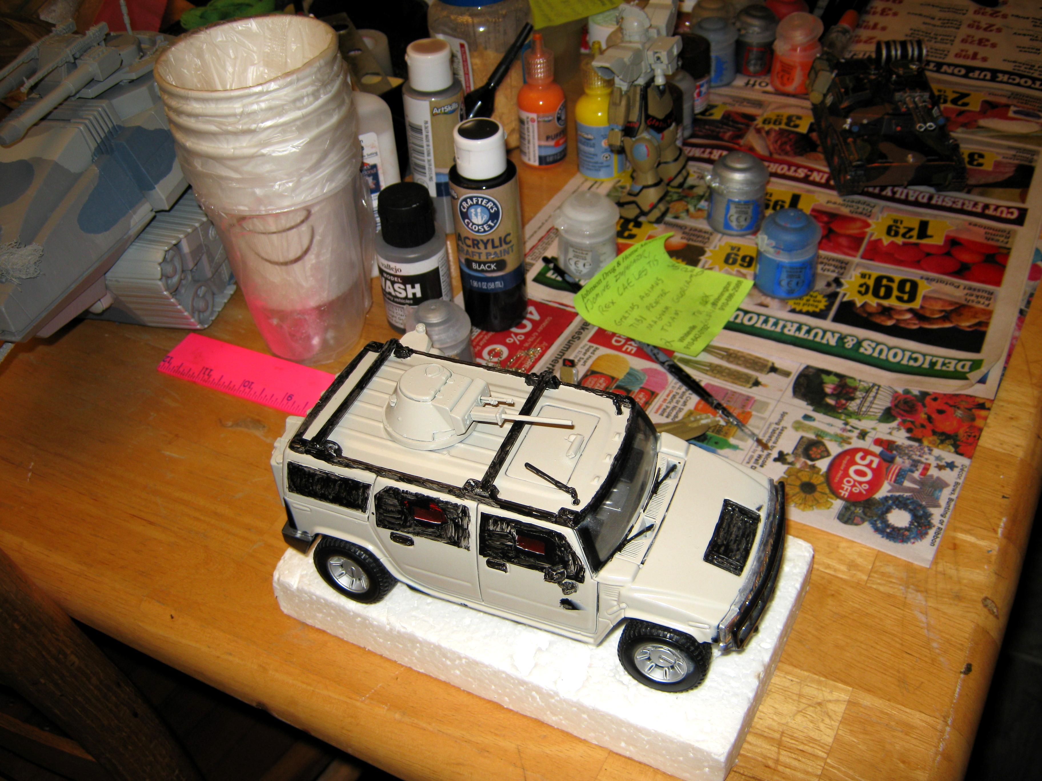 Conversion, Counts As, H2, Hummer, Hummvee, Imperial, Transport