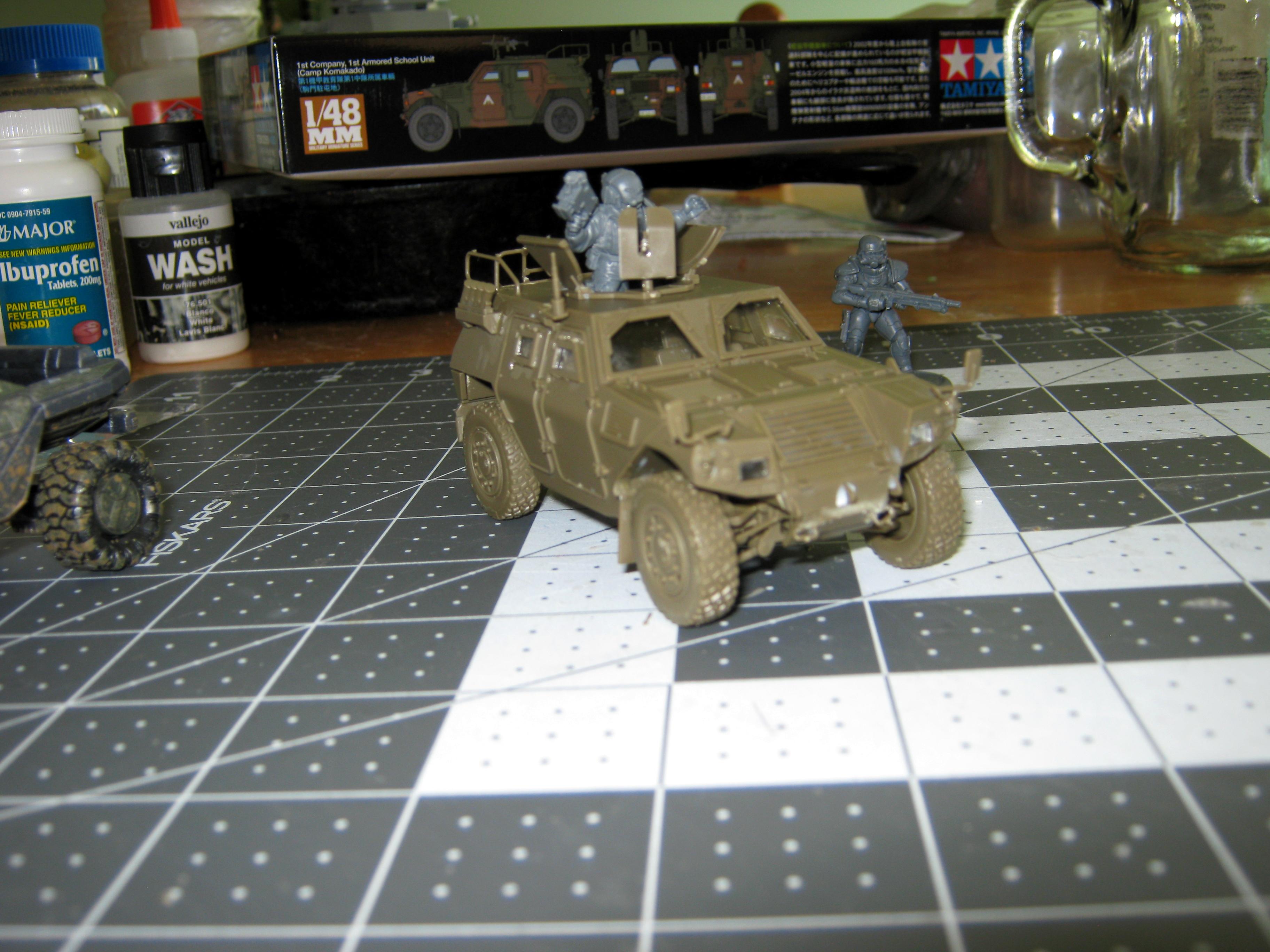 Armored Car, Conversion, Counts As, High Mobility Vehicle, Ifv, Imperial, Japanese, Jeep, Komatsu, Lav, Light Armored Vehicle, Tamiya