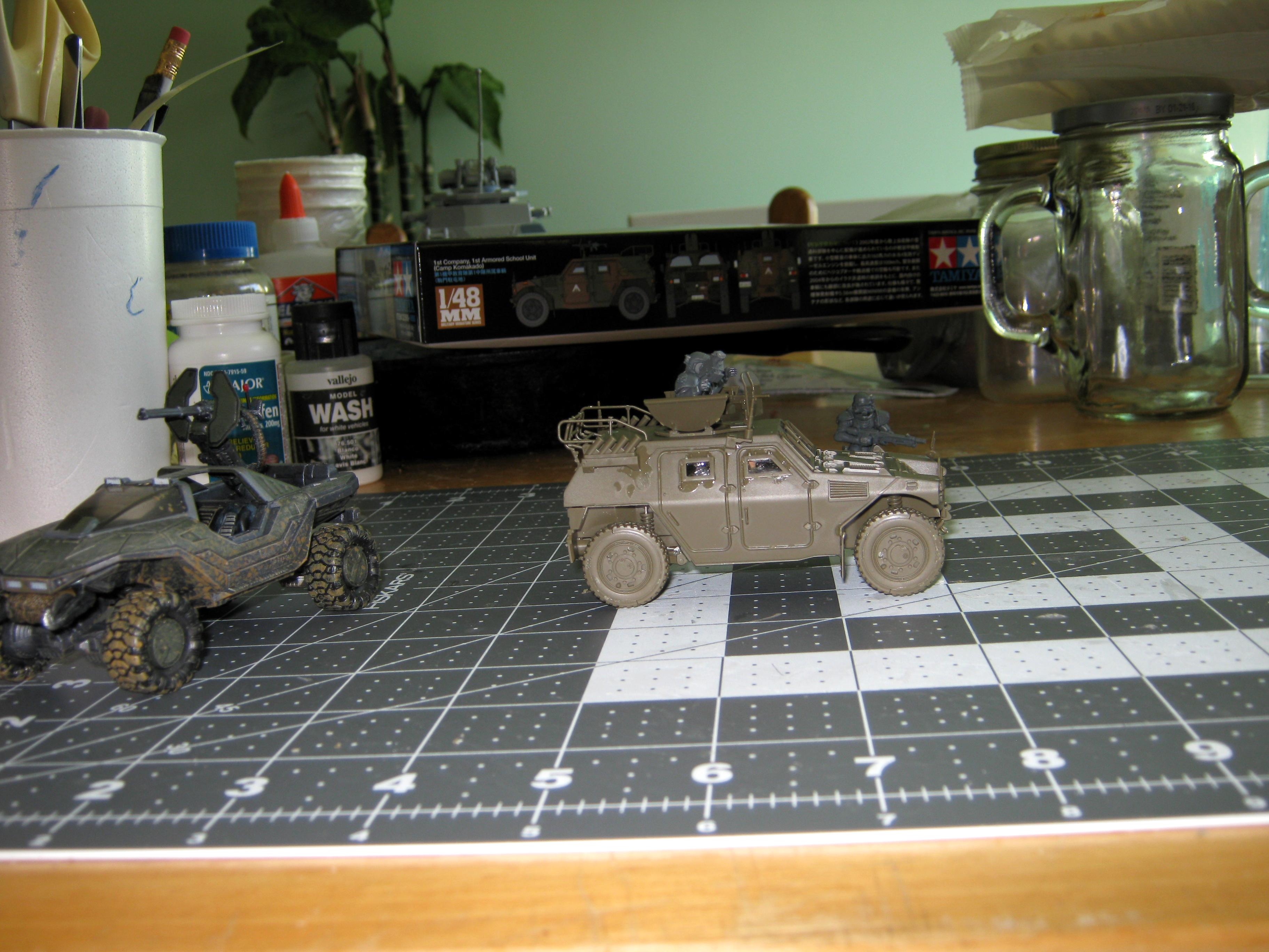 Armored Car, Conversion, Counts As, High Mobility Vehicle, Ifv, Imperial, Japanese, Jeep, Komatsu, Lav, Light Armored Vehicle, Tamiya