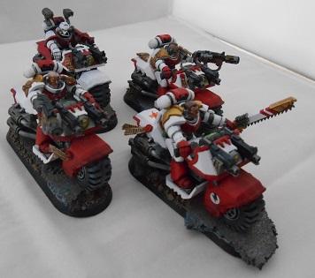 Bike, Command Squad, White Scars