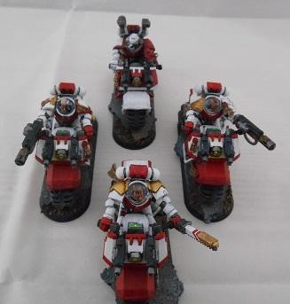 Bike, Command Squad, White Scars
