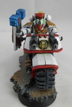 Bike, Chapter Master, The Shield Eternal, Thunderhammer, White Scars