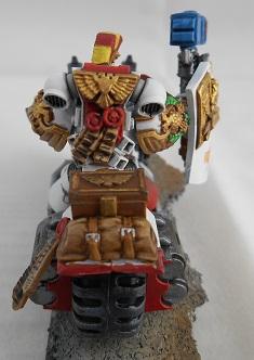 Bike, Chapter Master, The Shield Eternal, Thunderhammer, White Scars