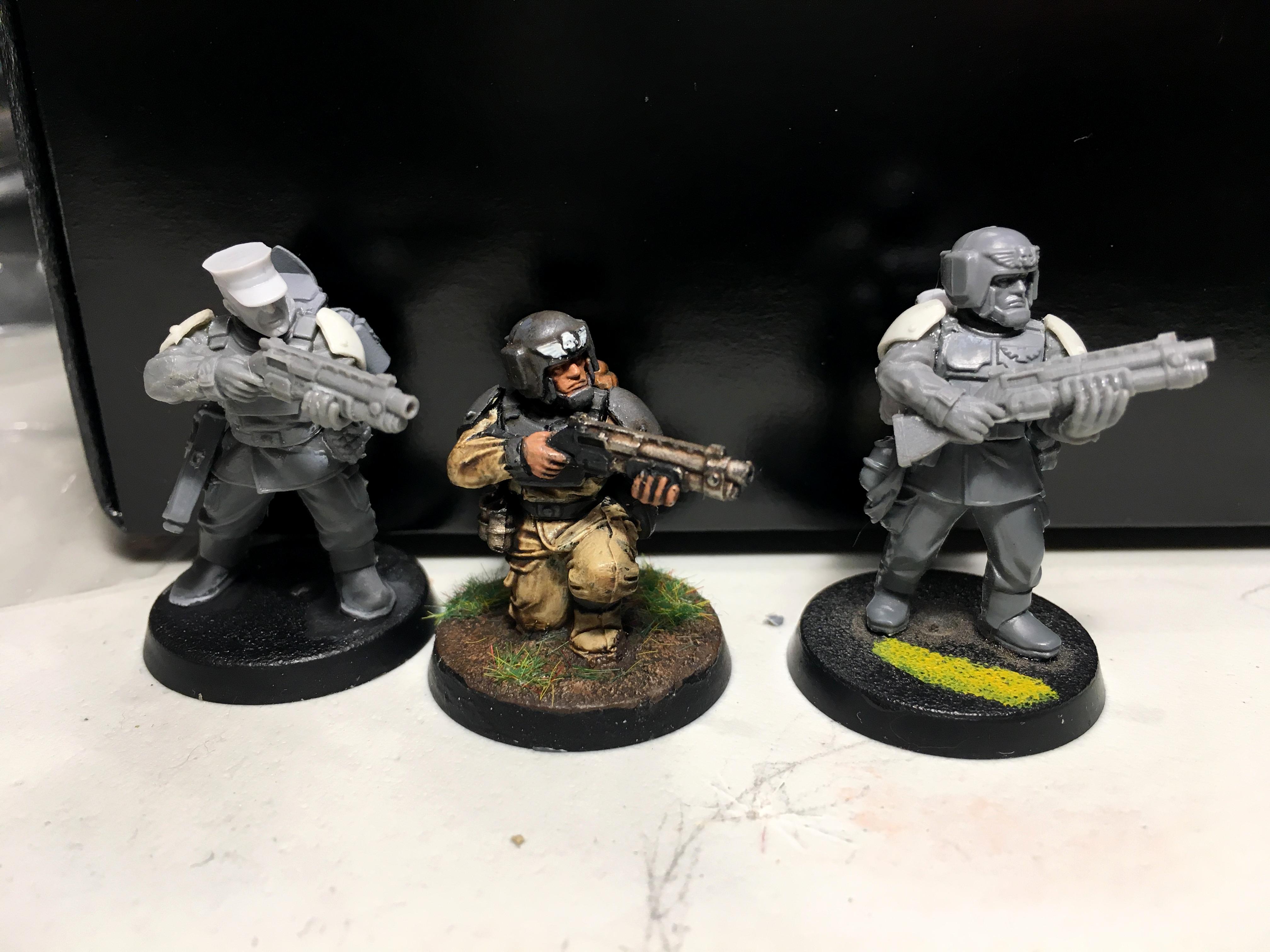 Anvil, Cadians, Conversion, Madrobot, Shotguns, Veteran, Victoria, Warhammer 40,000
