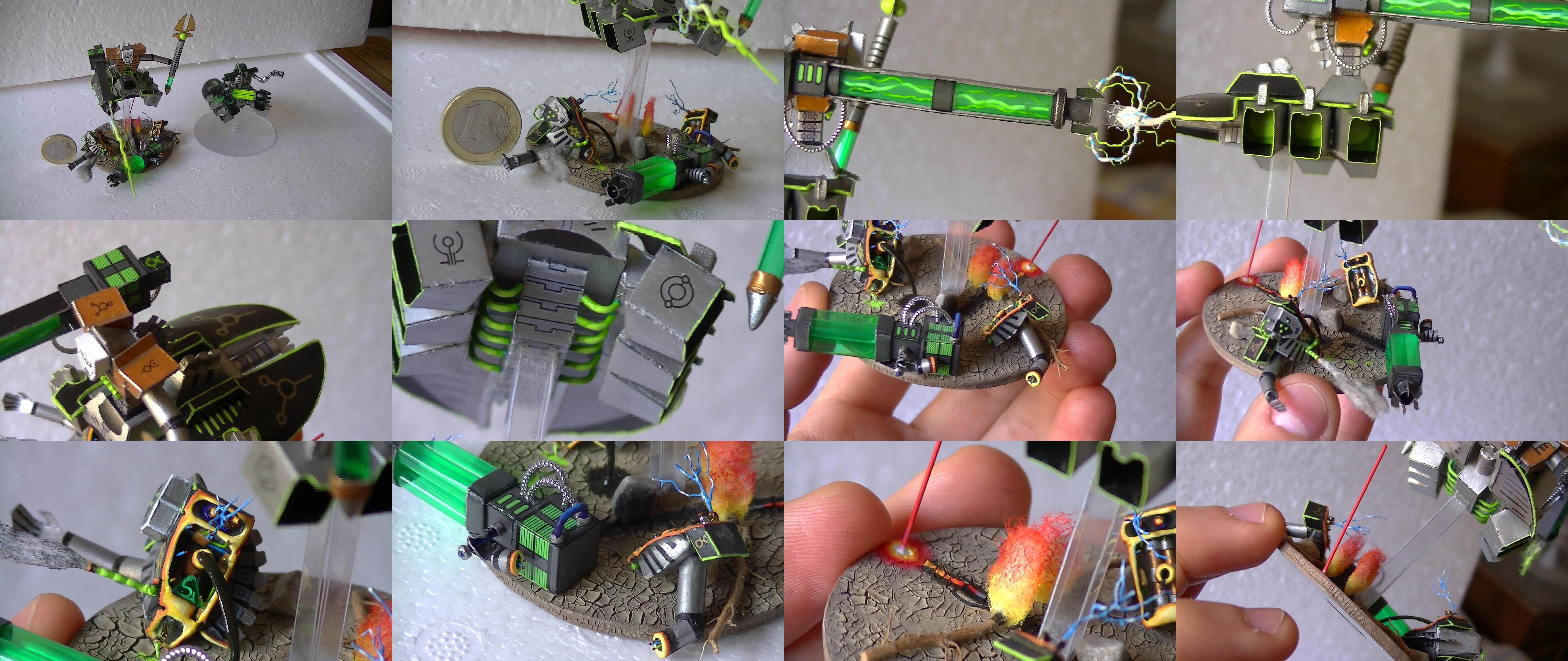 Diorama, Necrons, Scratch Build, Warhammer 40,000