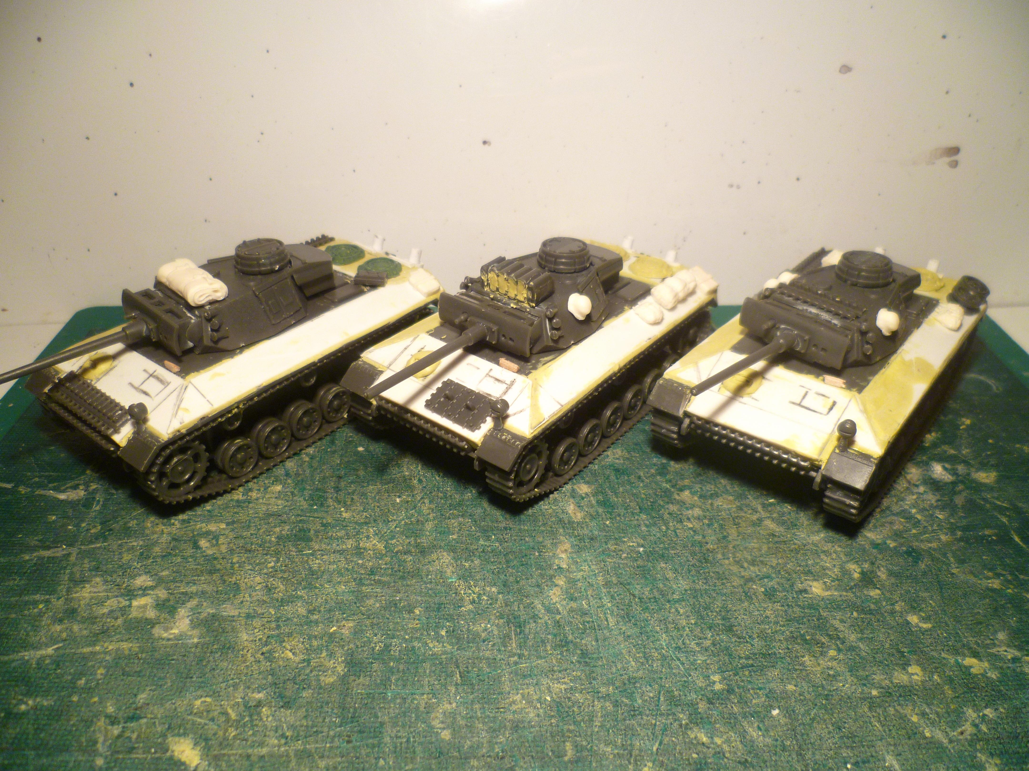 WIP Panzer IIIs