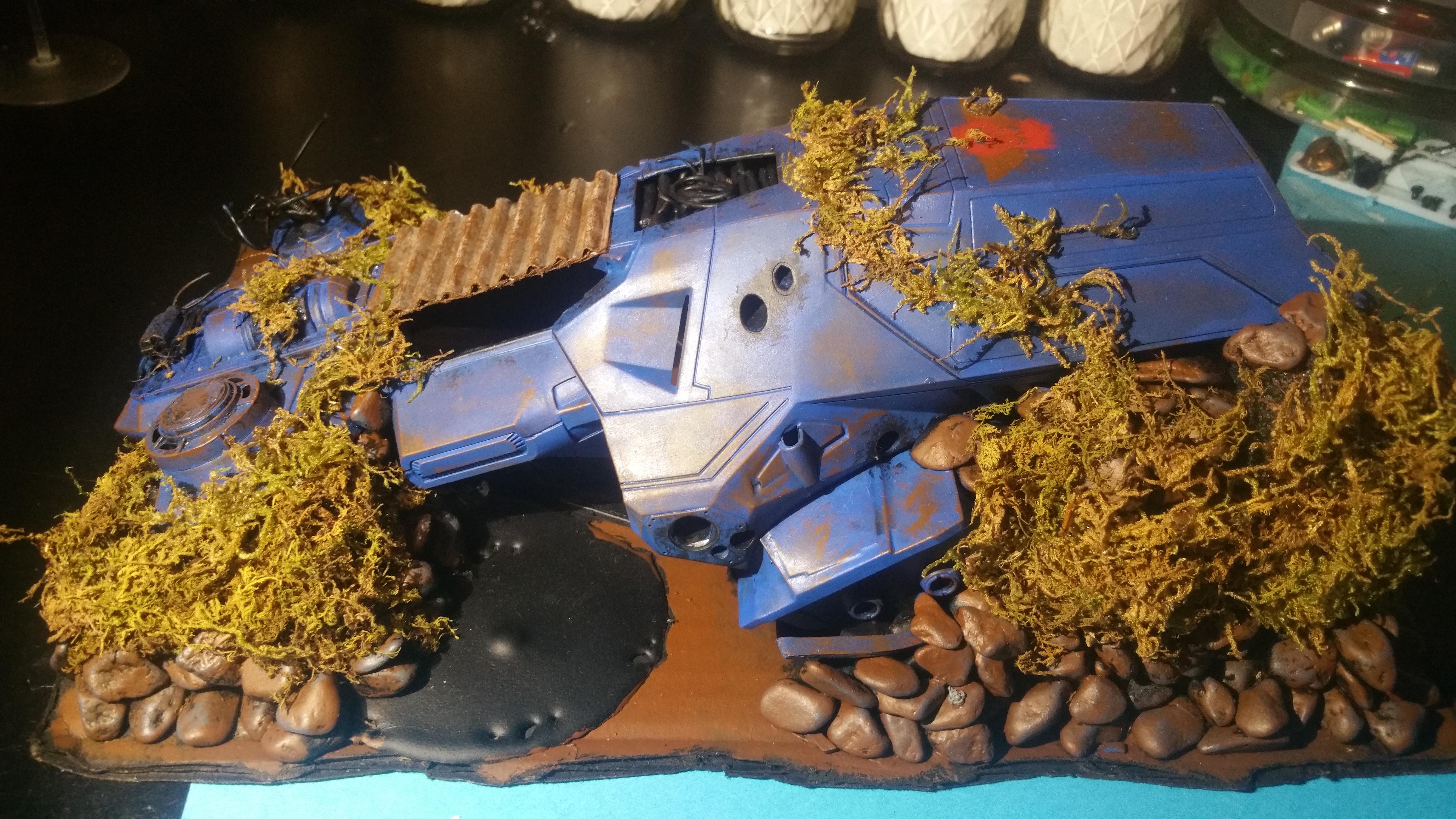 Crashed dropship
