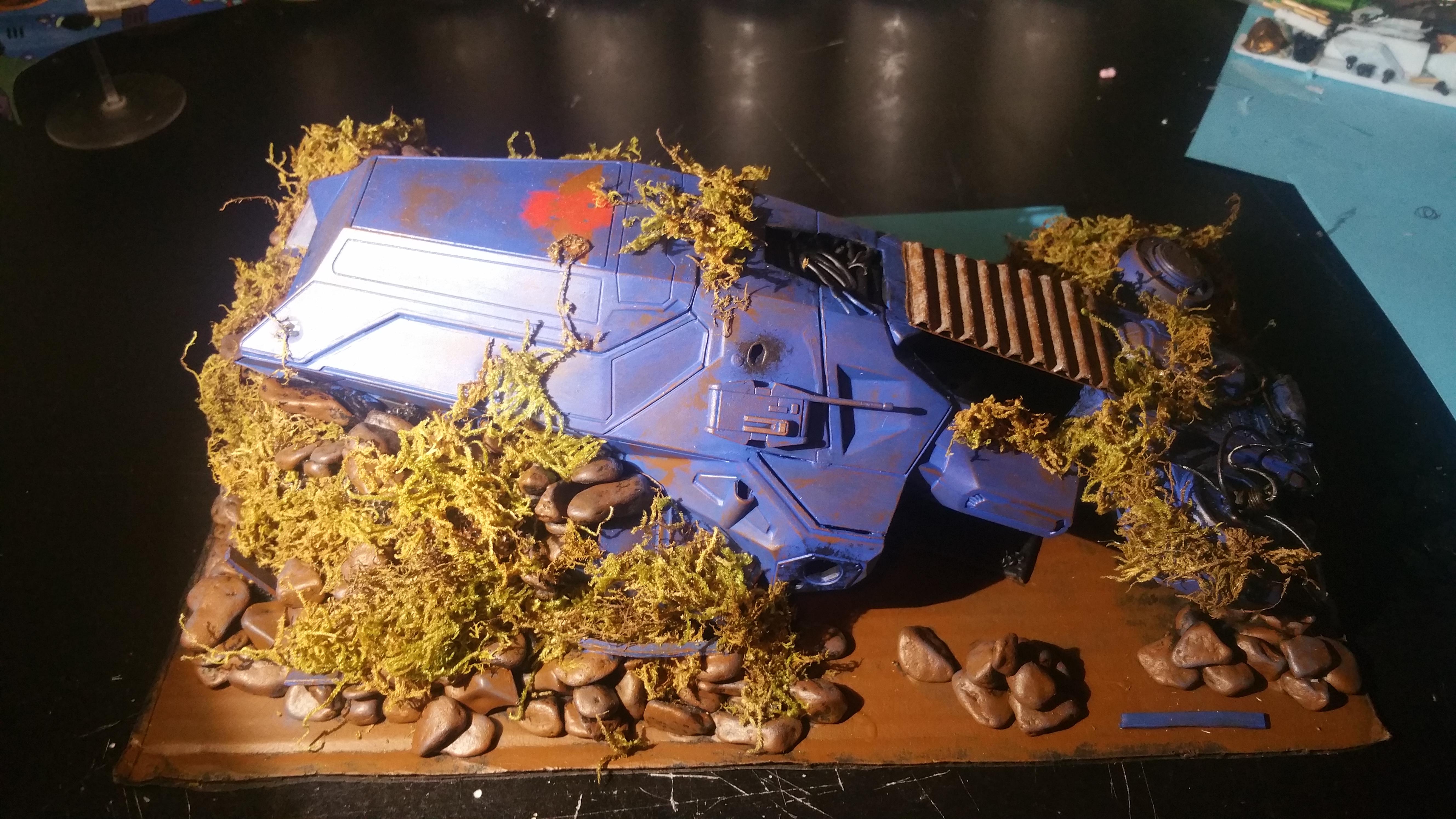 Crashed dropship