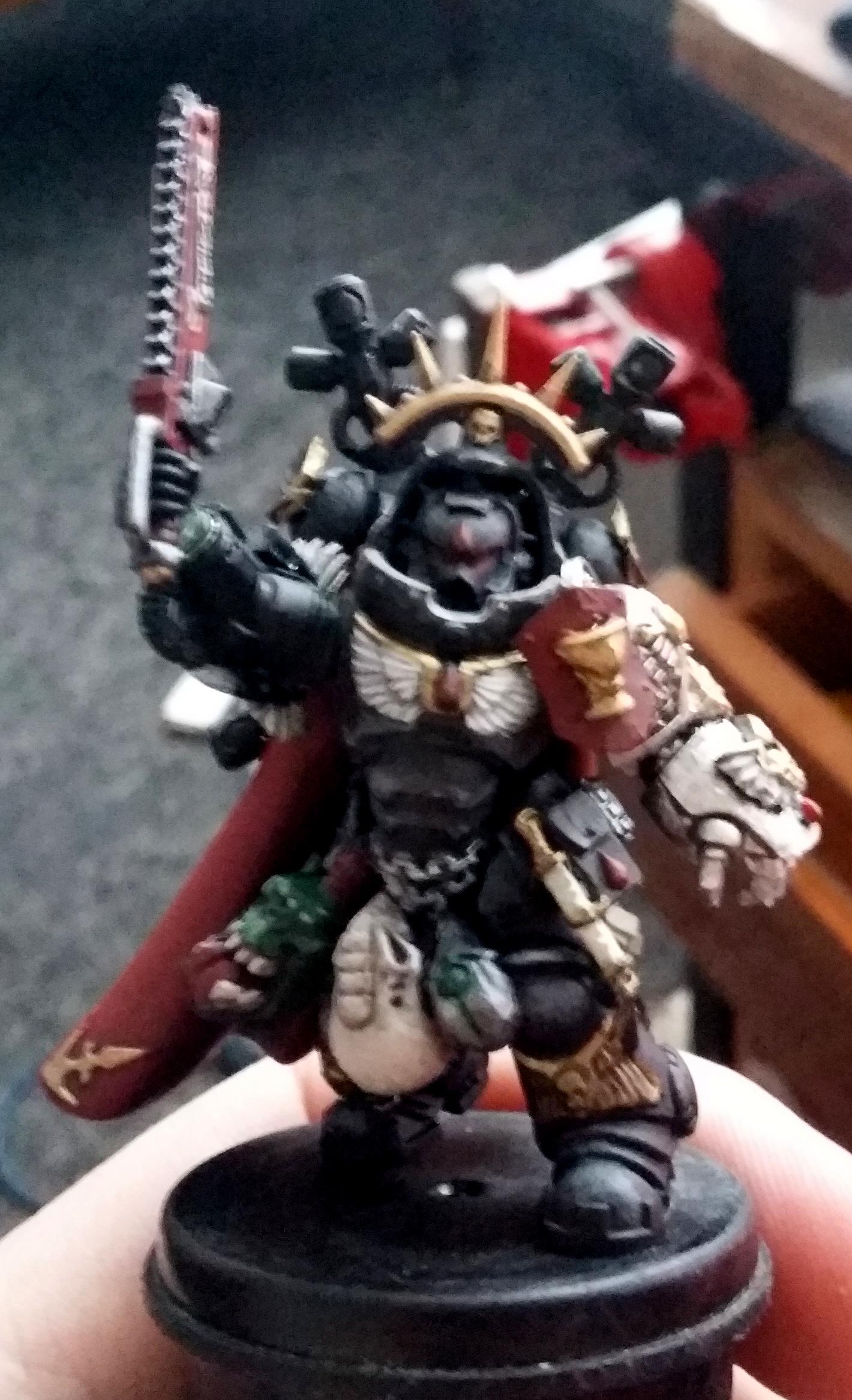 Blood Angels, Conversion, Deathwatch, Gravis Captain, Primaris, Work In Progress