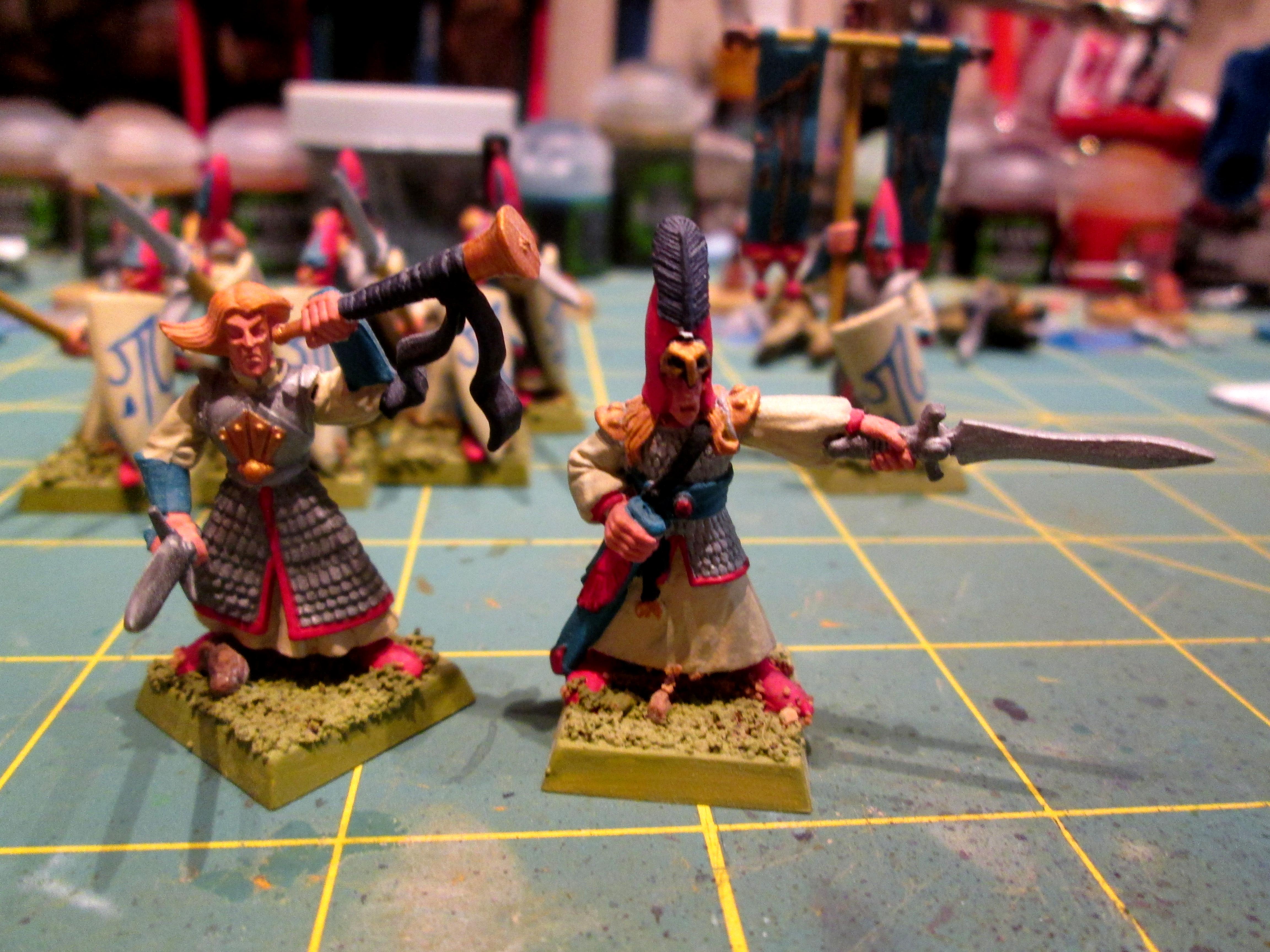 Bowmen, Harathoi, High Elves, Lothern, Seaguard, Spearmen, Wfb
