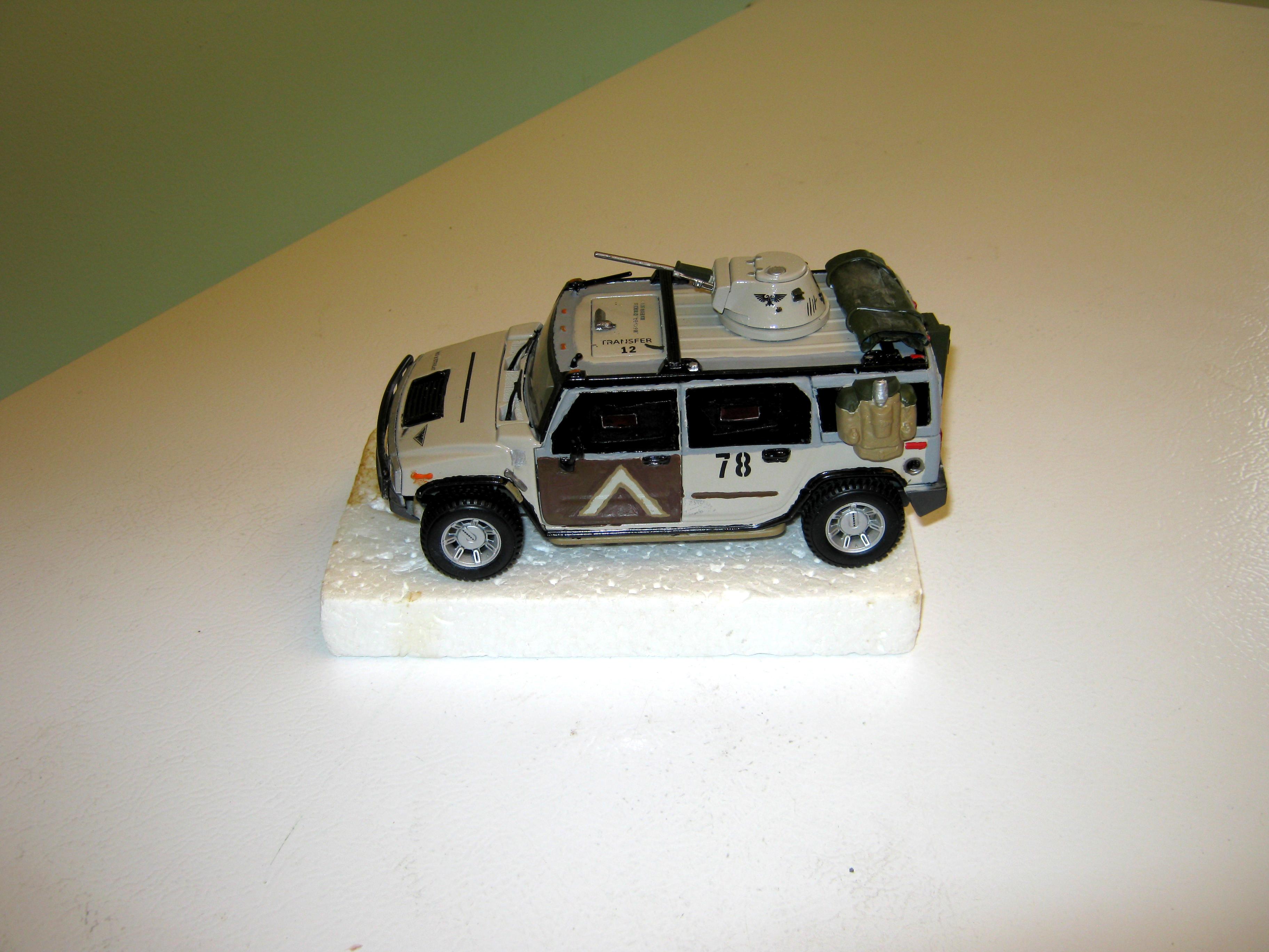 Conversion, Counts As, Die-cast, H2, Hummer, Humvee, Imperial, Transport, Truck
