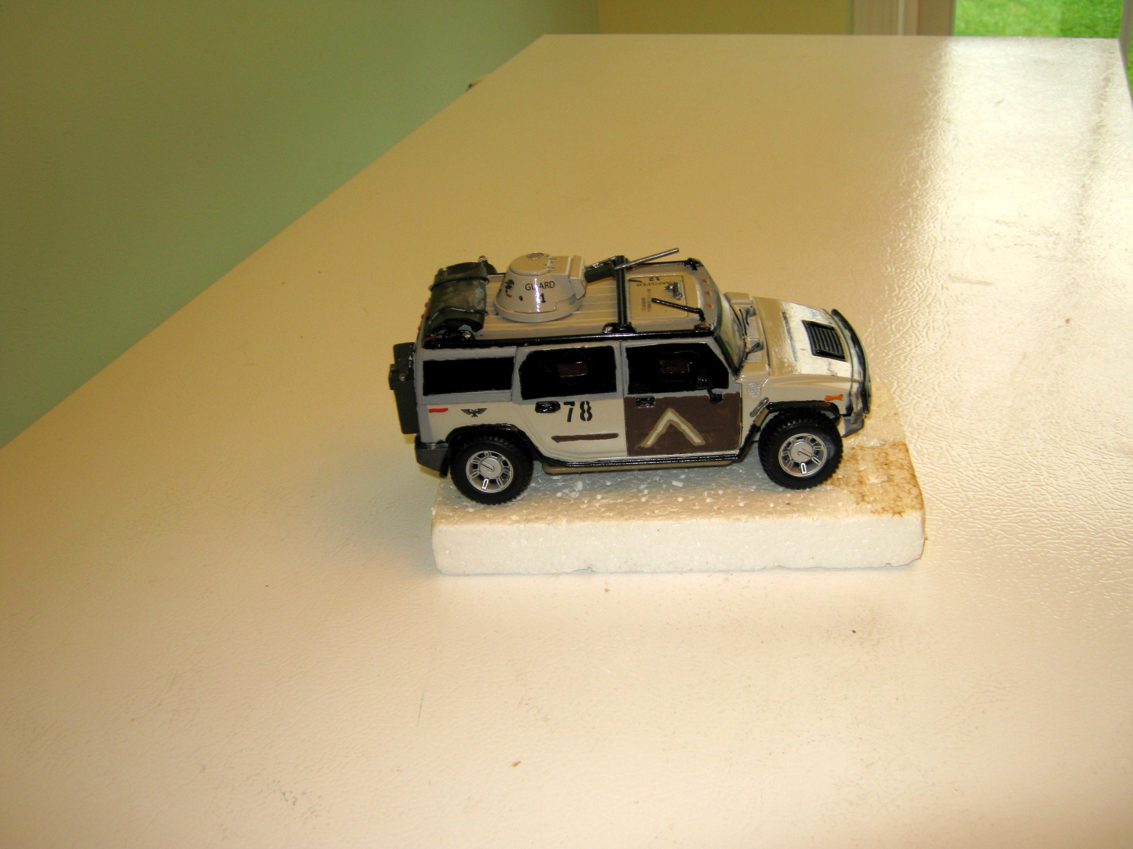 Conversion, Counts As, Die-cast, H2, Hummer, Humvee, Imperial, Transport, Truck