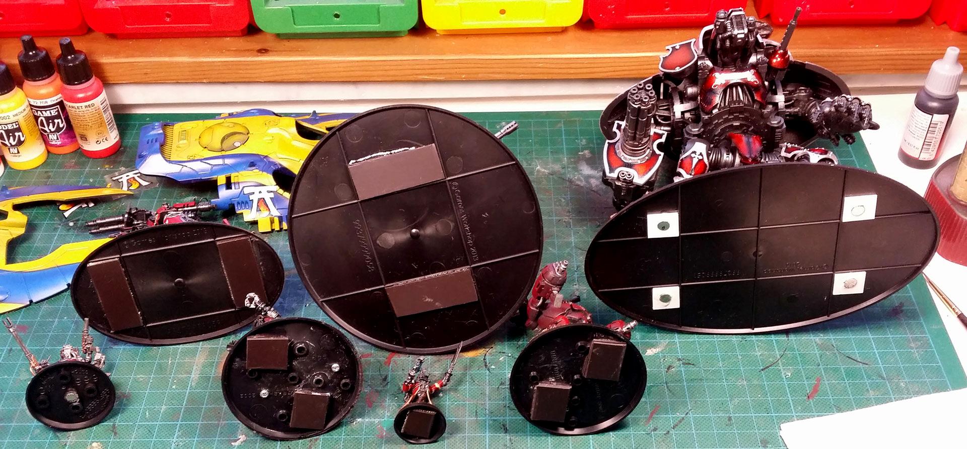 Magents, Magnetizing with magnetic sheets and neo-dym magnets