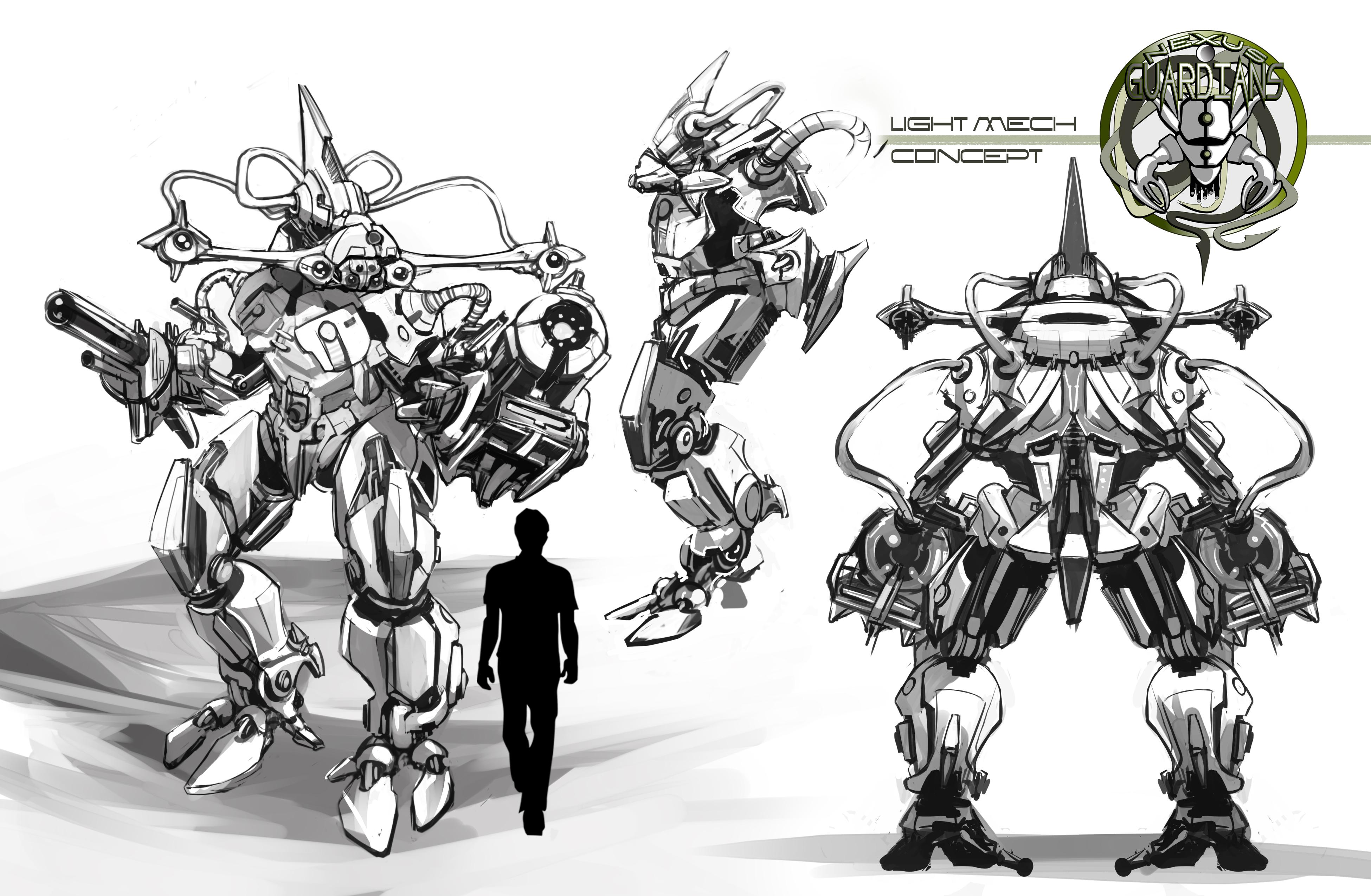 Nexus Guardians Light Mech