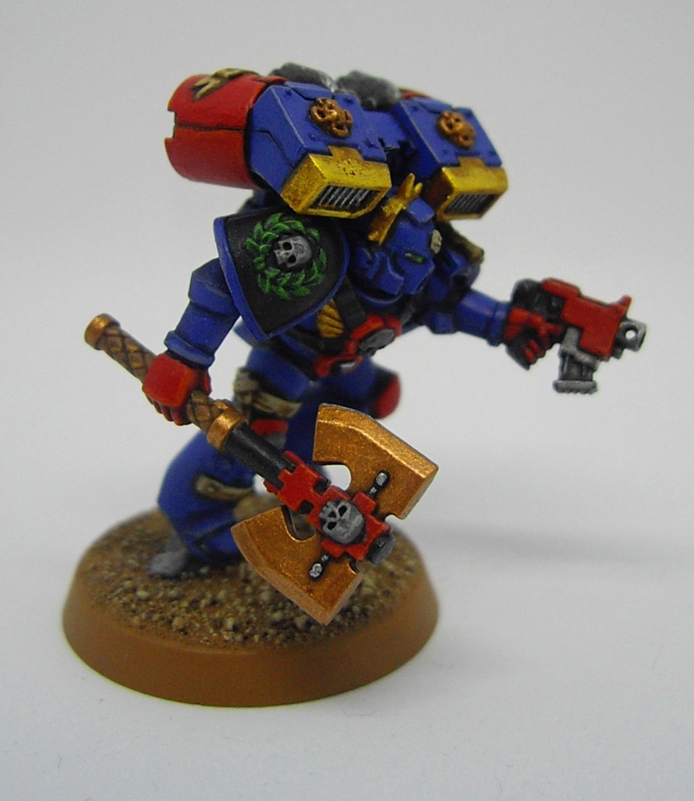Jump Pack, Librarian, Space Marines, Stark Crusaders