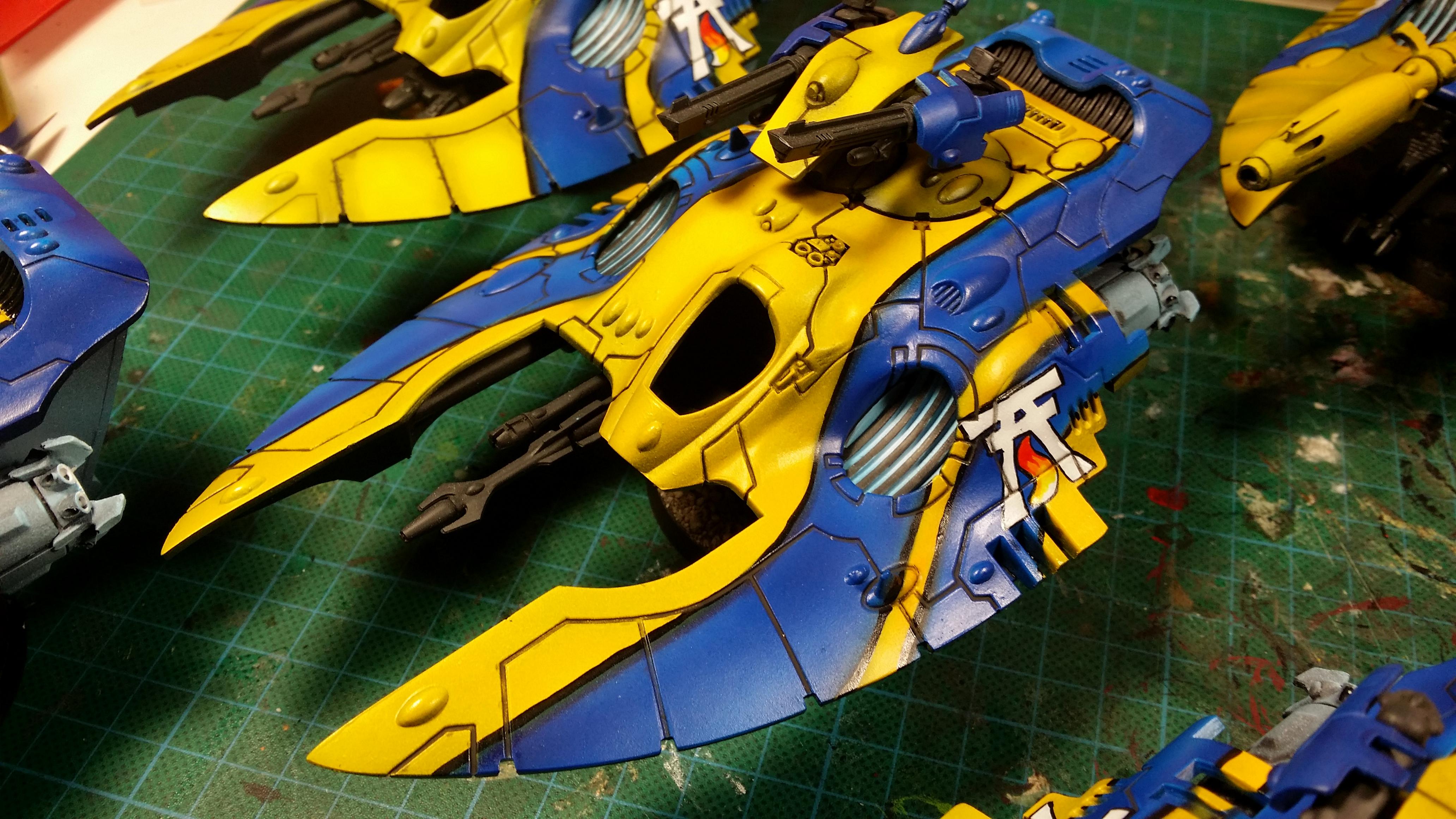 Eldar Serpent Iyanden Wip