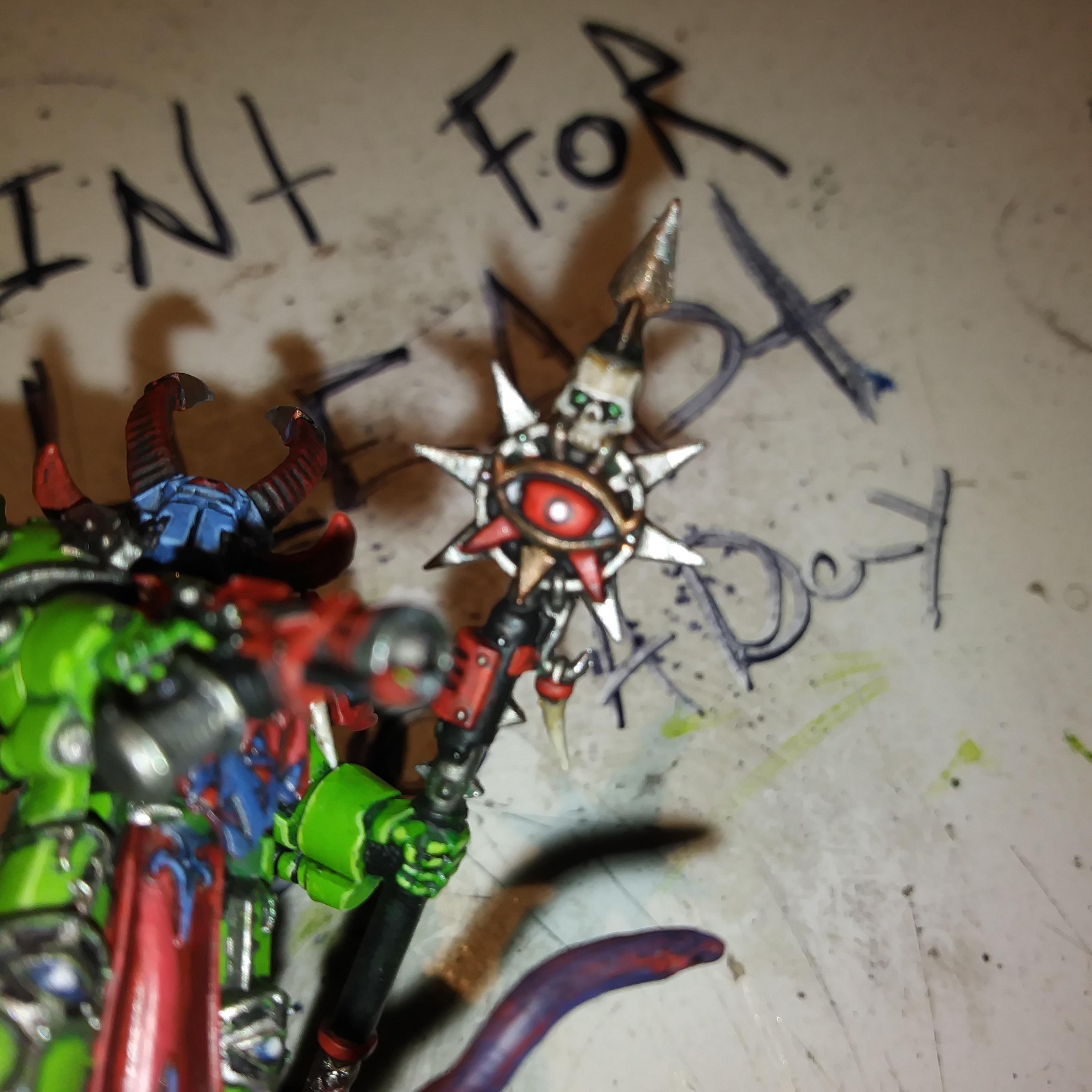 Aspiring Sorcerer, Rubric Marines, Stave, The Sleeping Legion, Thousand Sons, Tzeentch