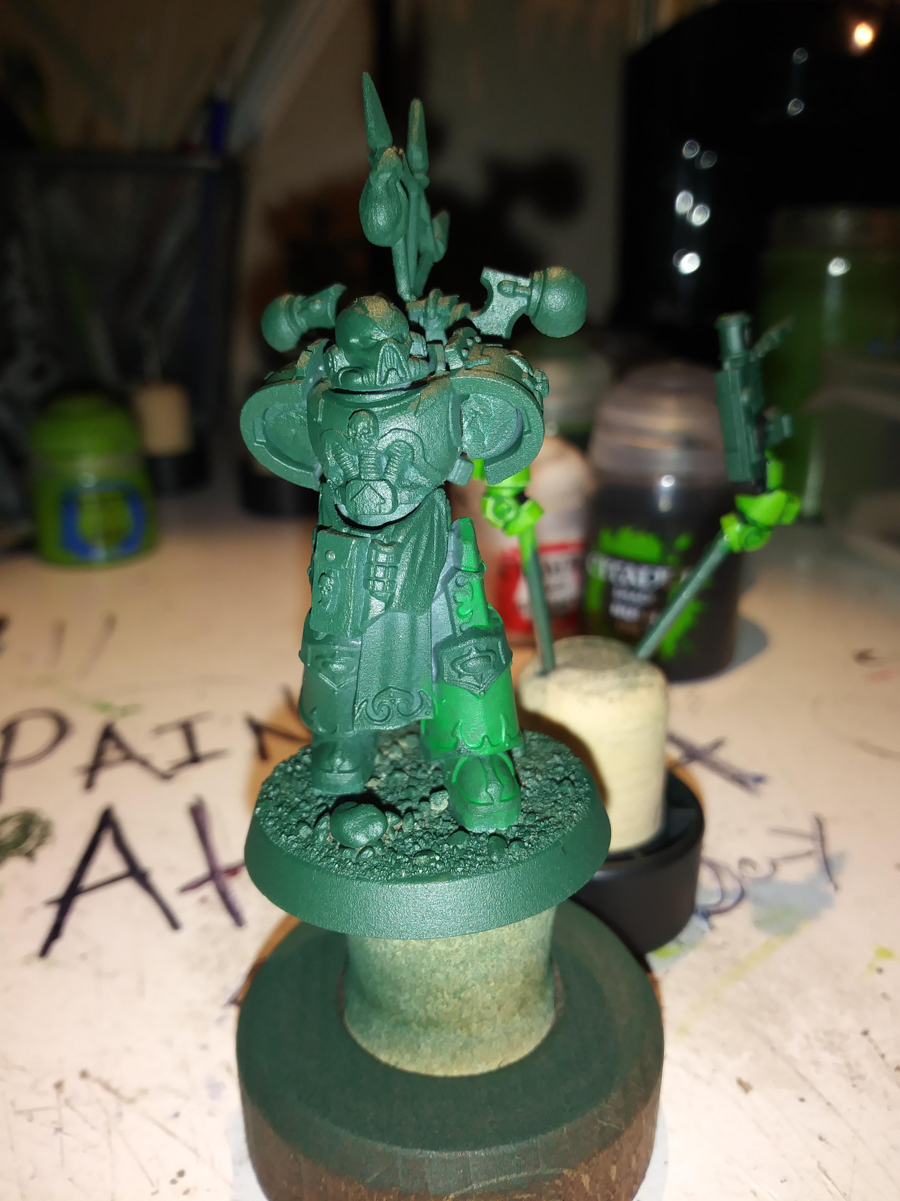 Ribric Marine, The Sleeping Legion, Thousand Sons, True Scale, Tzeentch, Work In Progress