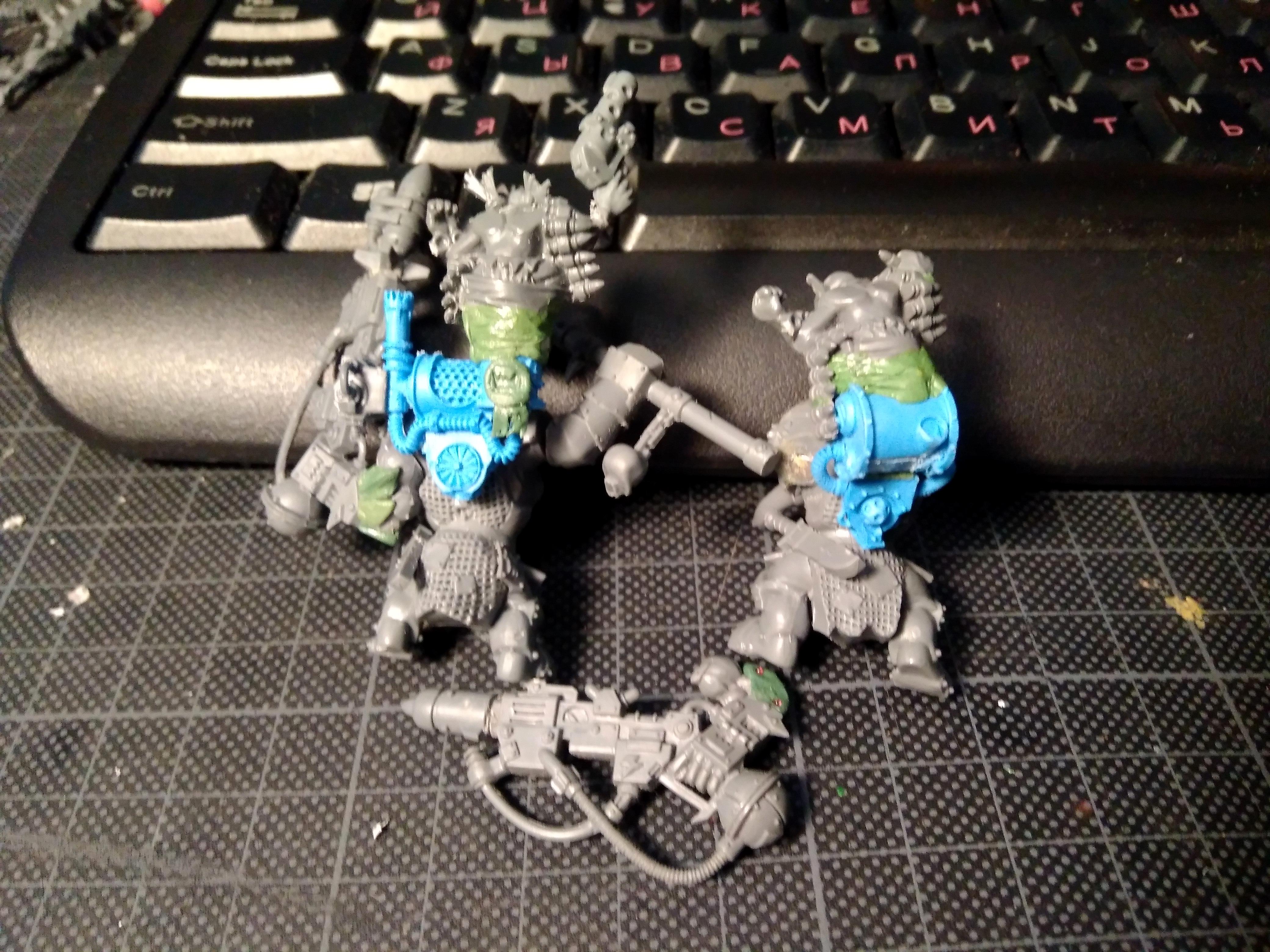 Conversion, Grey Knights, Orks, Shadow War, Work In Progress