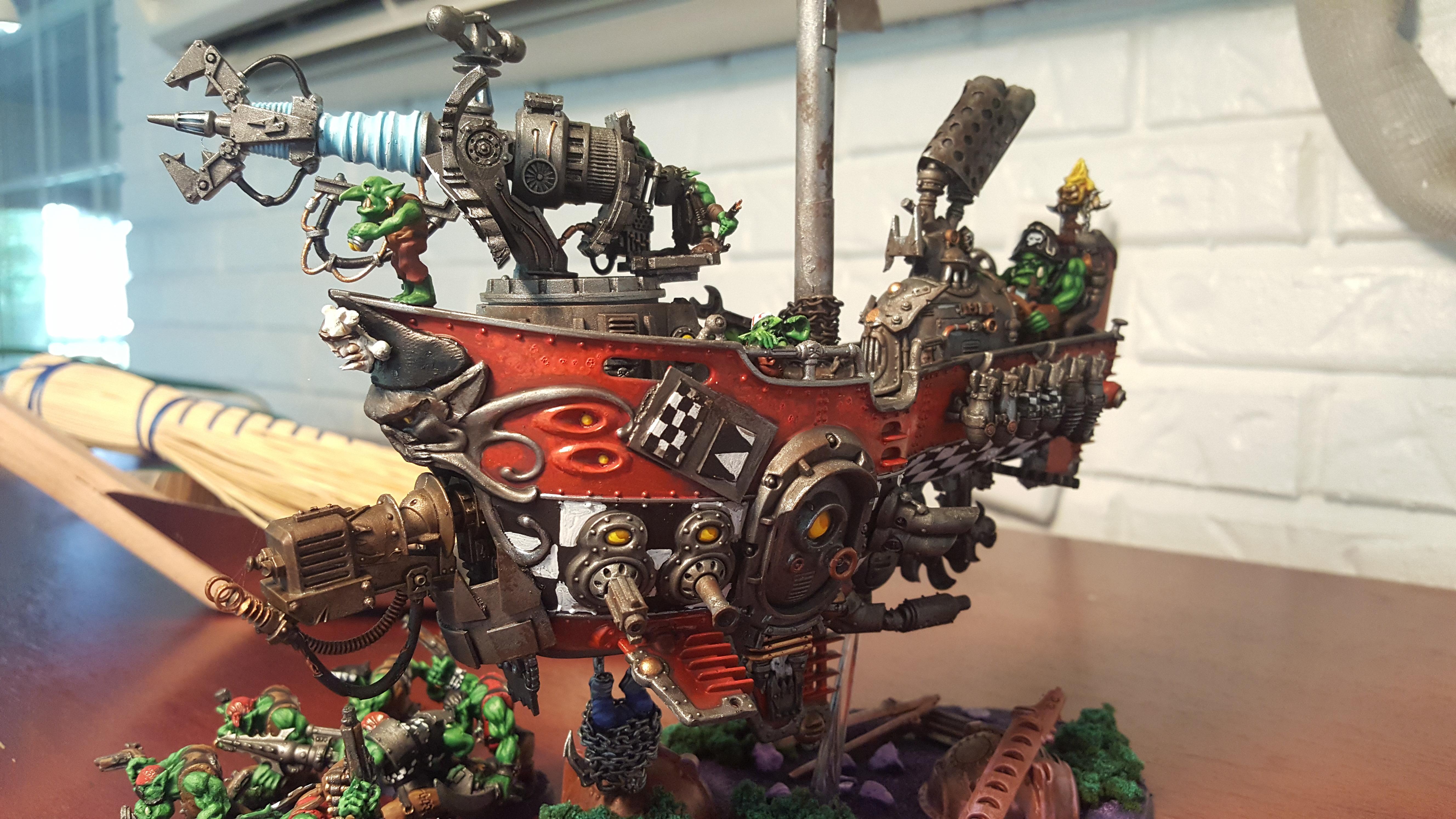 Looted Ironclad with some Orkanauts