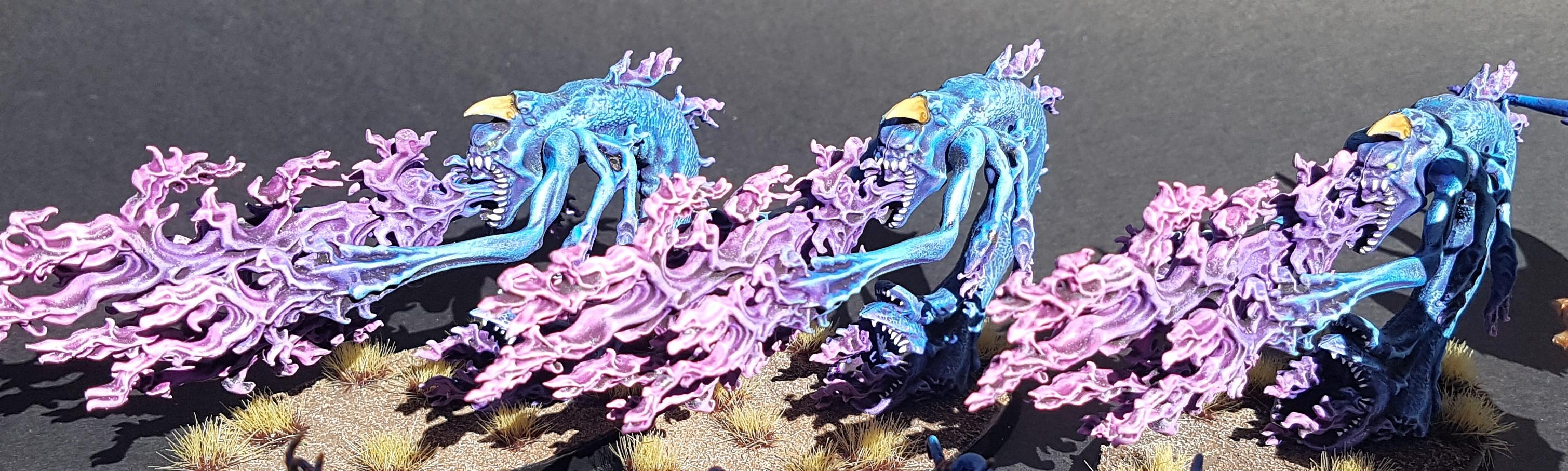 Exalted Flamer, Flamer, Horrors, Tzeentch