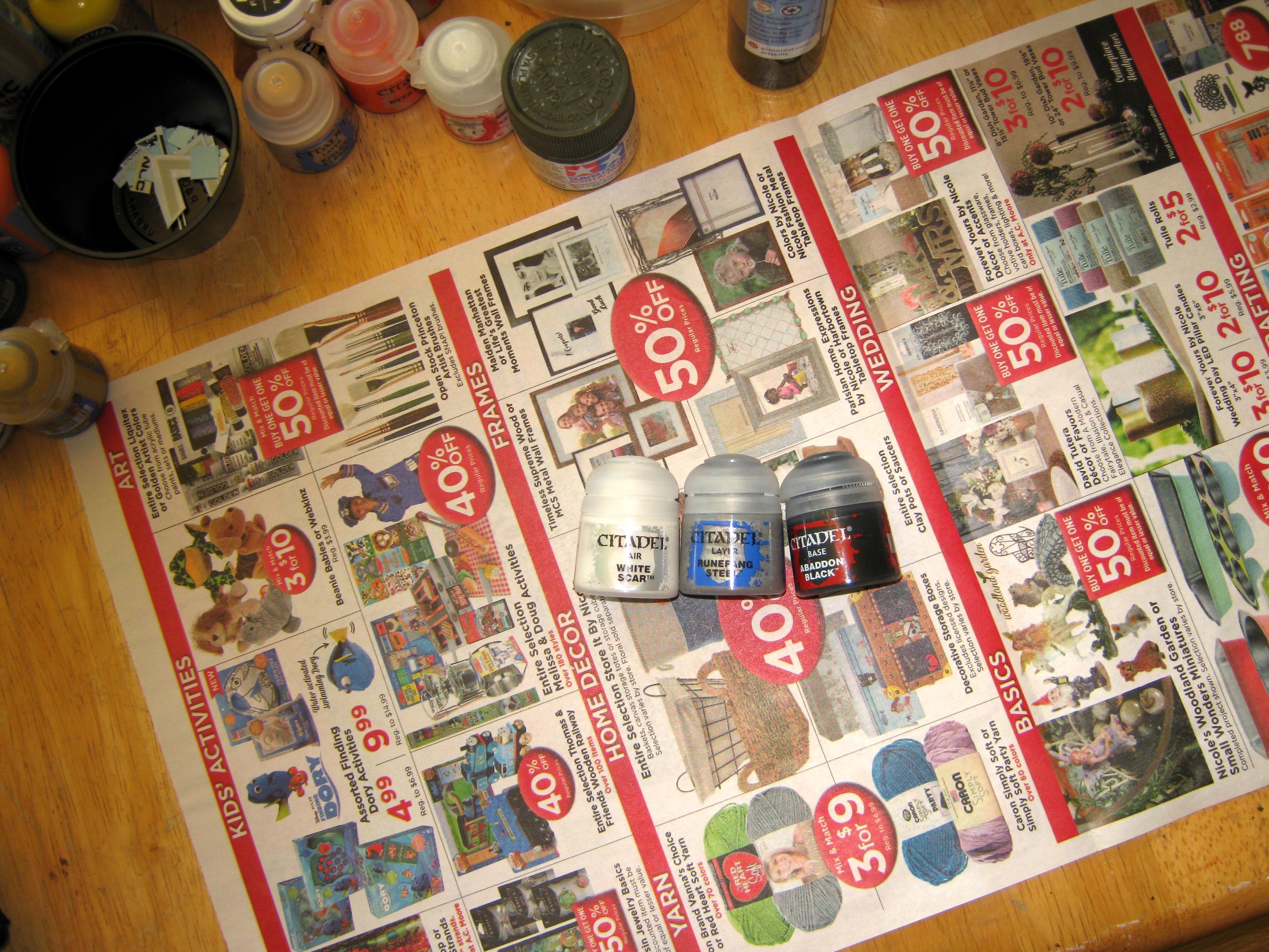 Materials, Modeling, Models, Paints, Supplies
