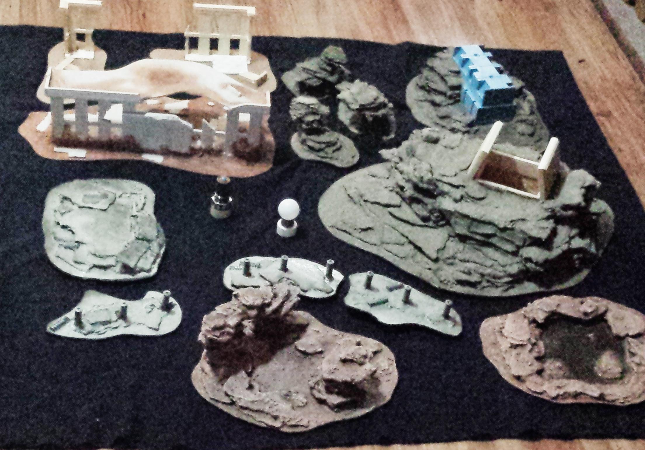 Dark Age, Post-apocalyptic, Terrain