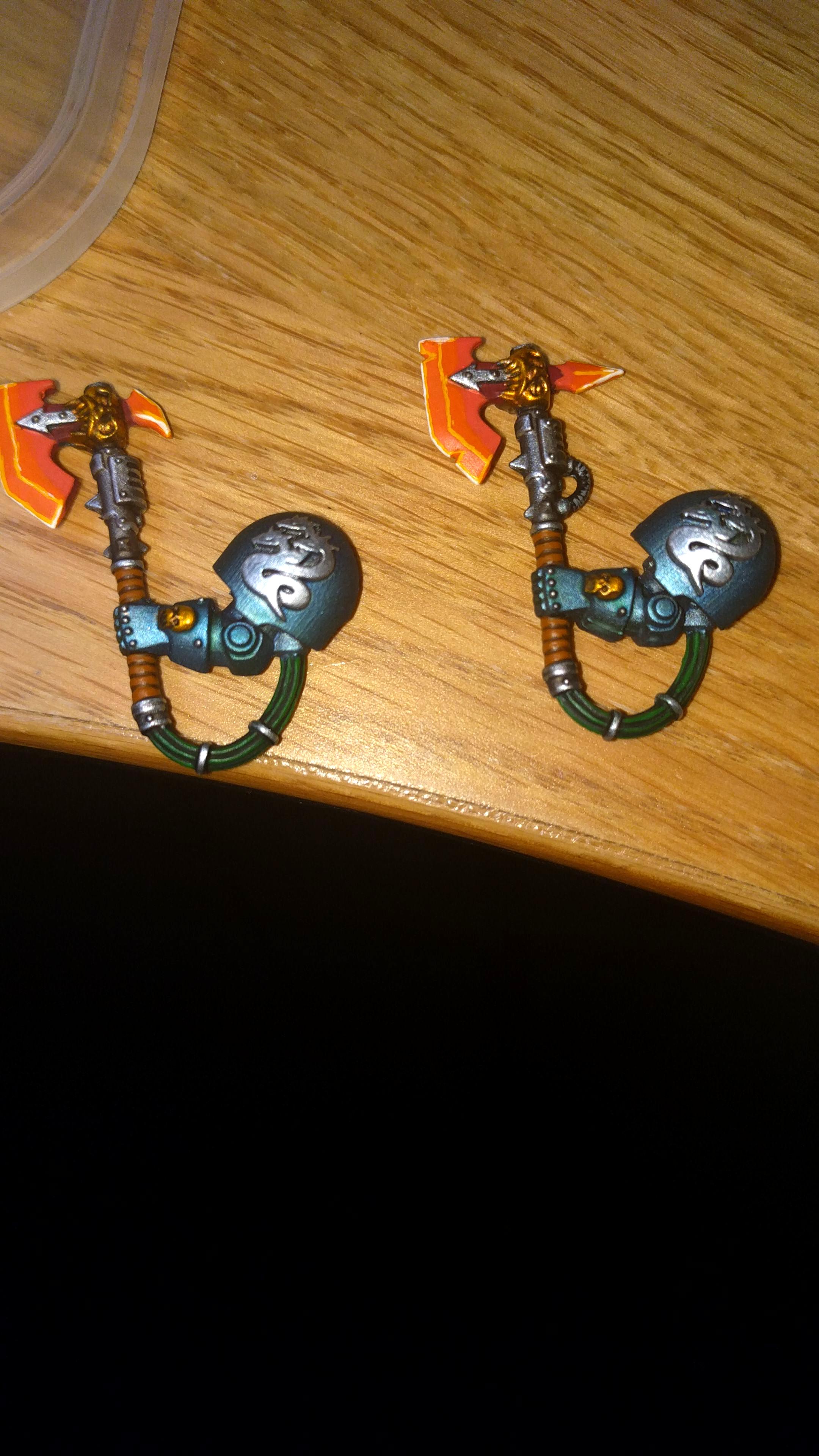 Alpha legion power axes