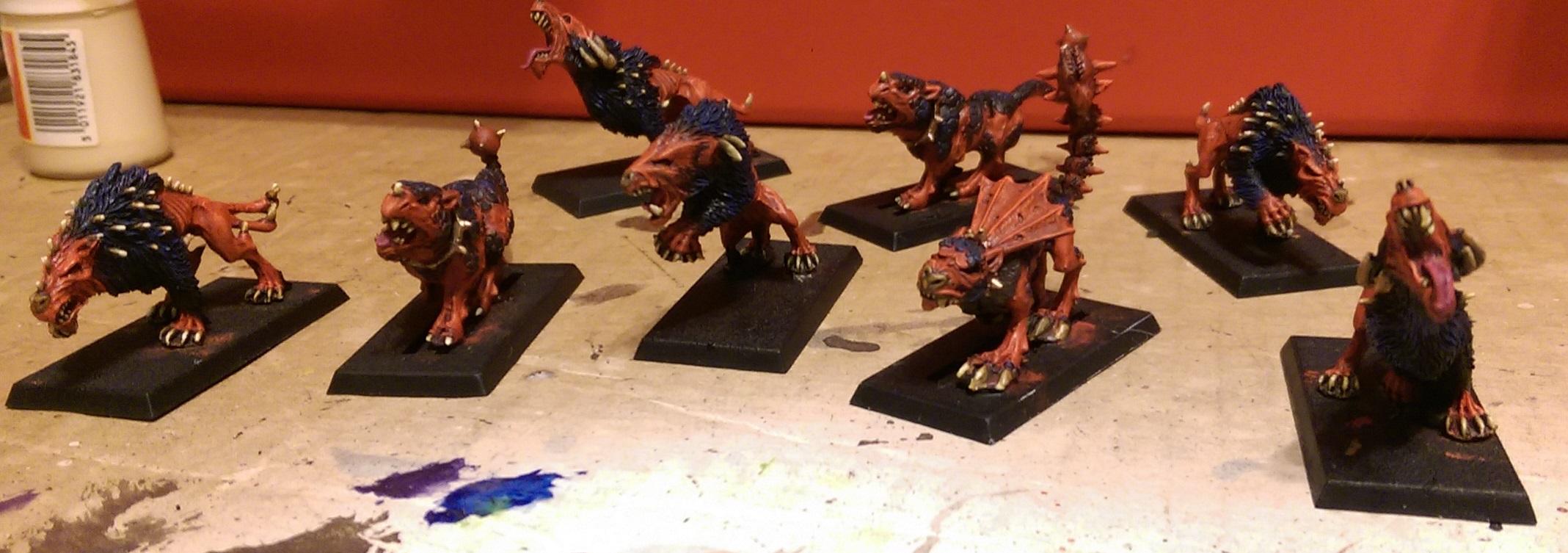 Daemons, Flesh Hounds, Khorne