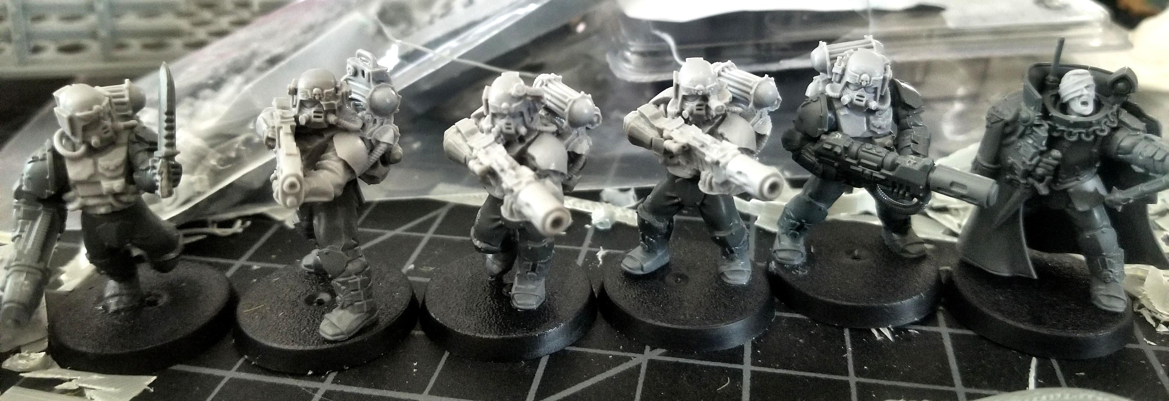 Cadians, Conversion, Forge World, Hazardous Environment, Kasrkin, Militarum Tempestus Scion, Scions
