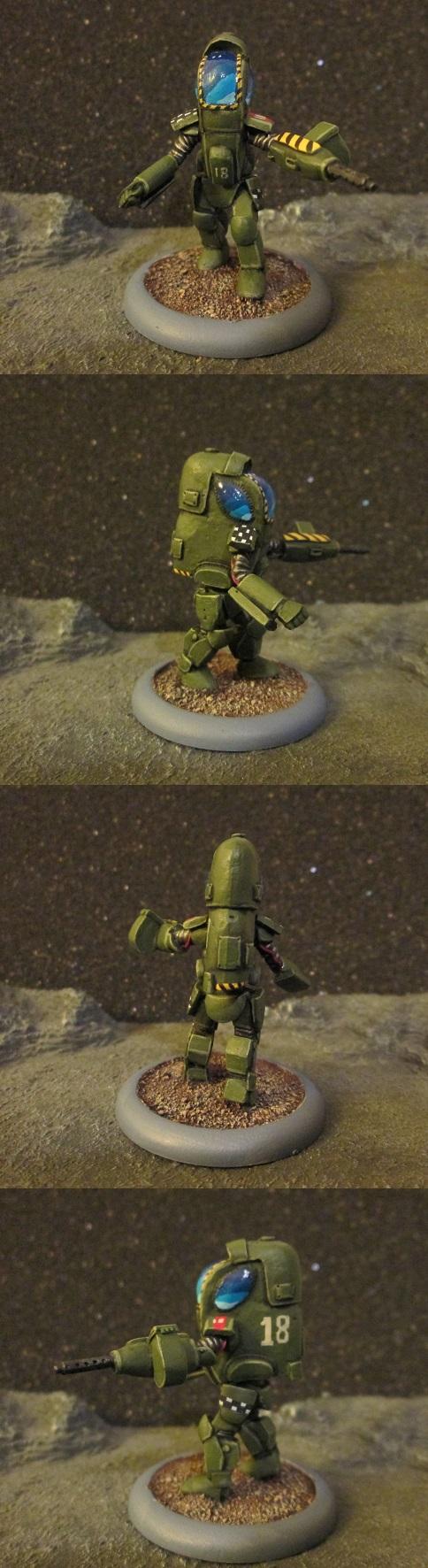 "warmill Prototype", America, Blackball Games, Diesel Punk, Power Armor, World War 2