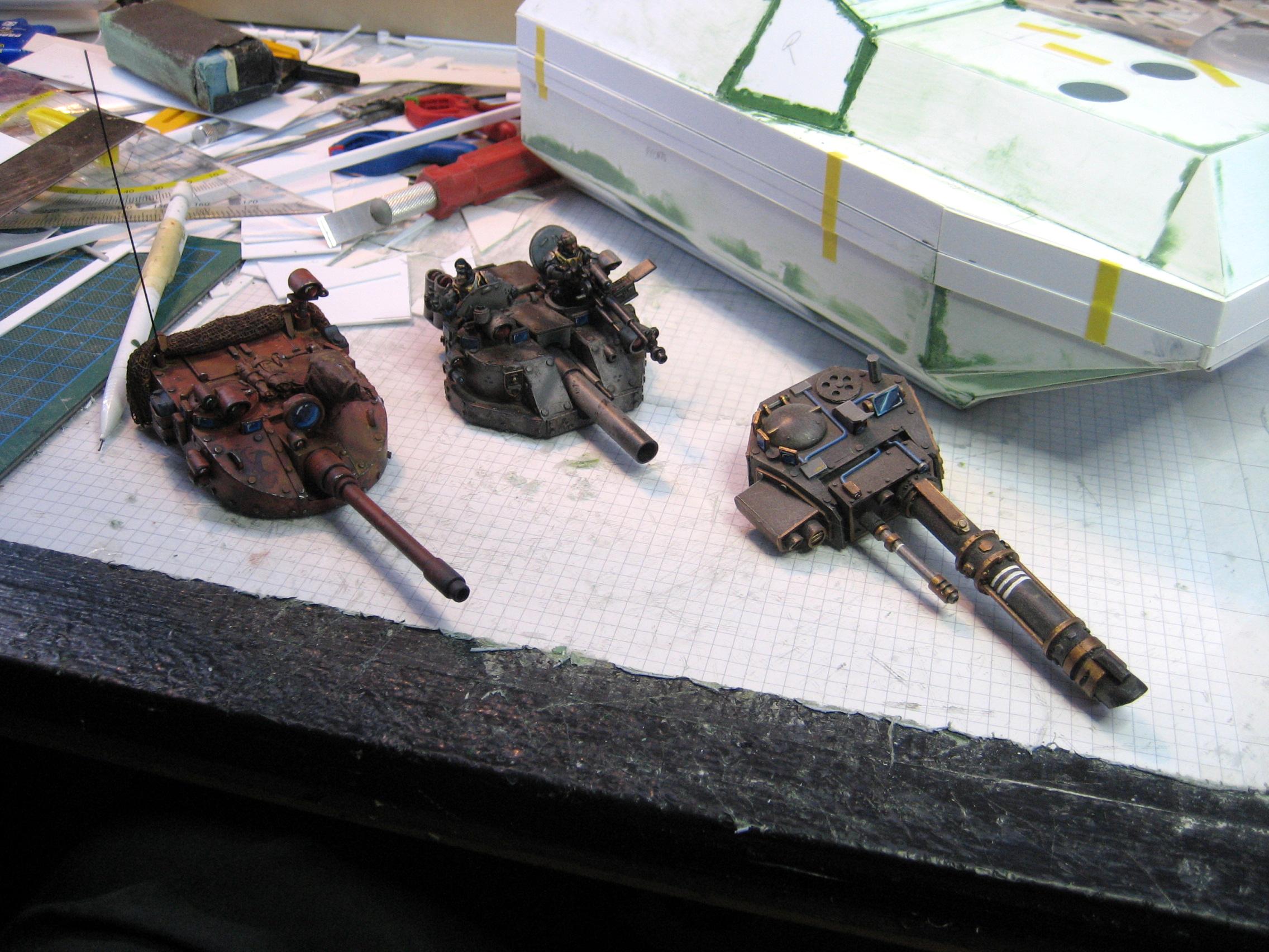 3 turrets to choose