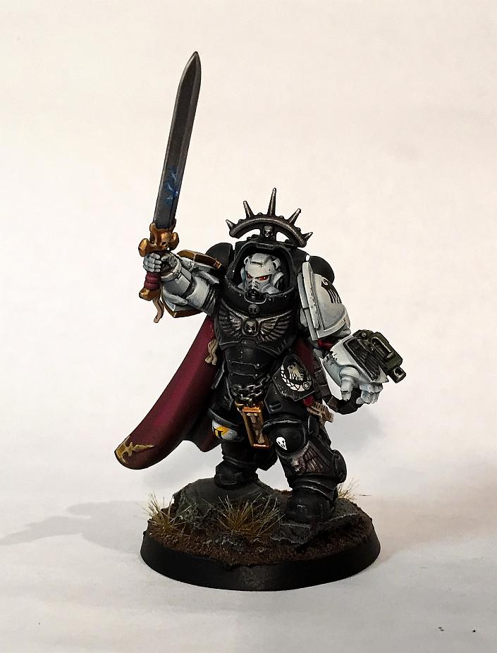 Black, Captain, Gravus, Primaris, Raven Guard, Space Marines