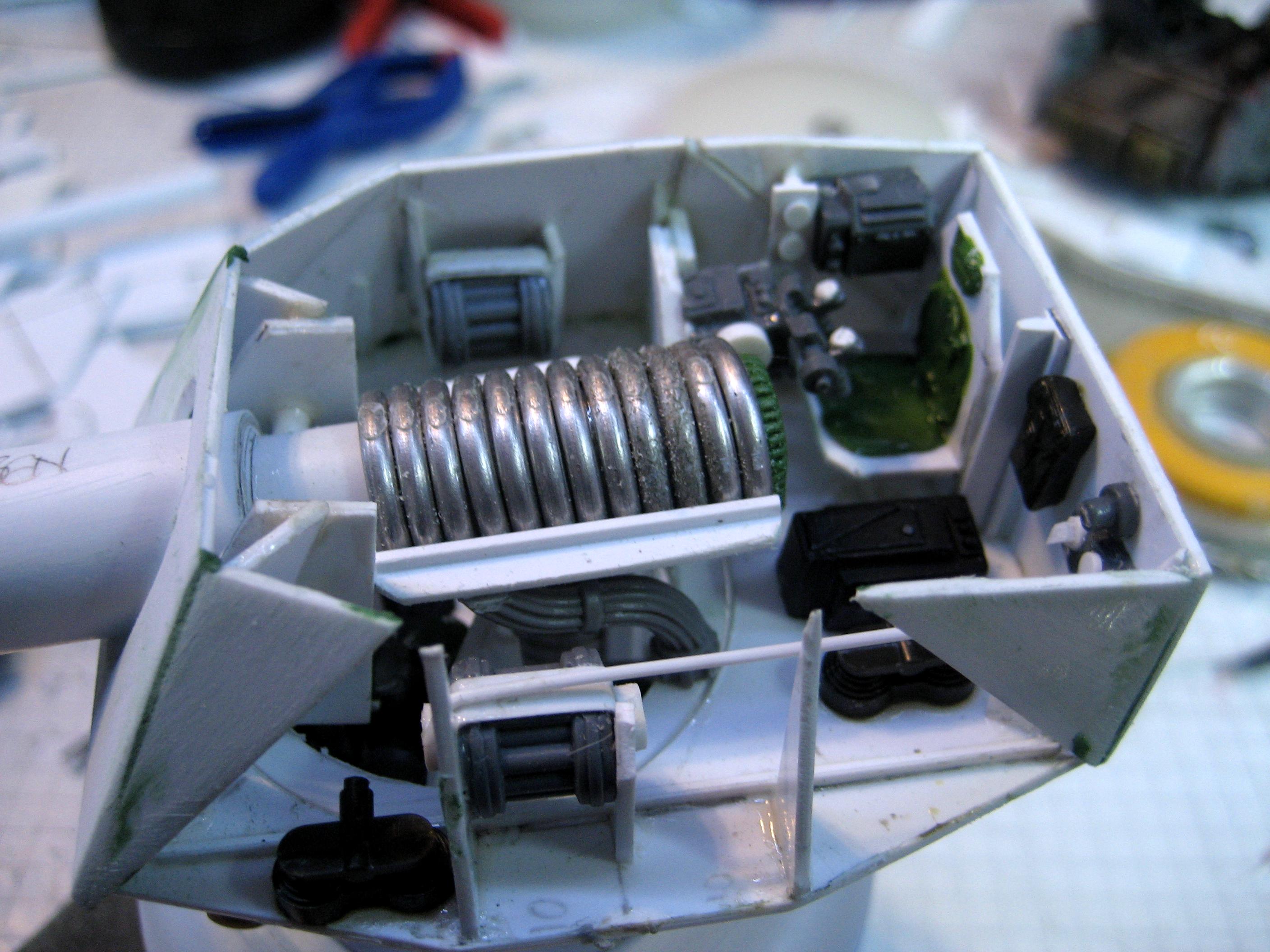 Work In Progress, turret interior