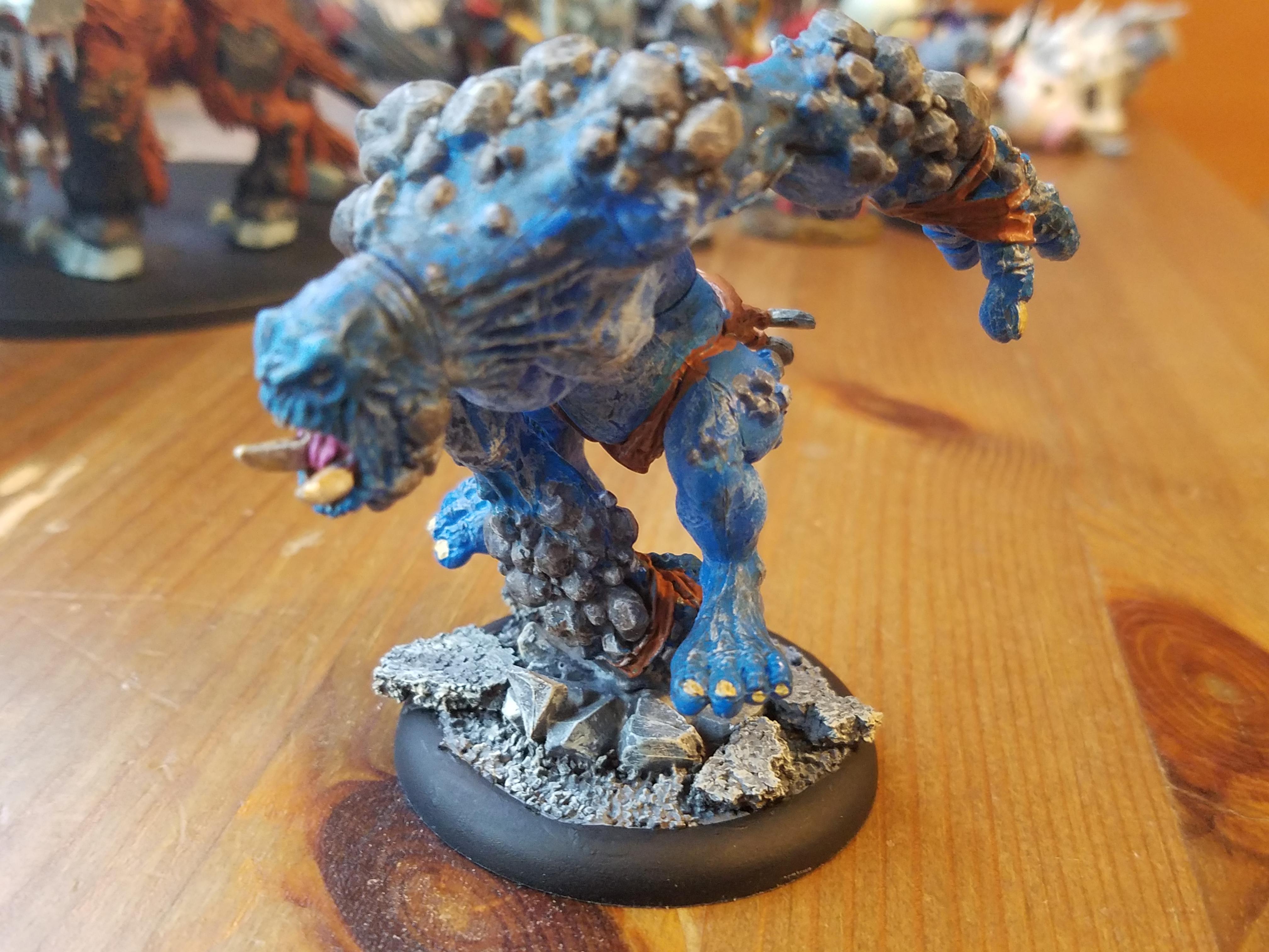 Earthborn Dire Troll, Hordes, Trollbloods