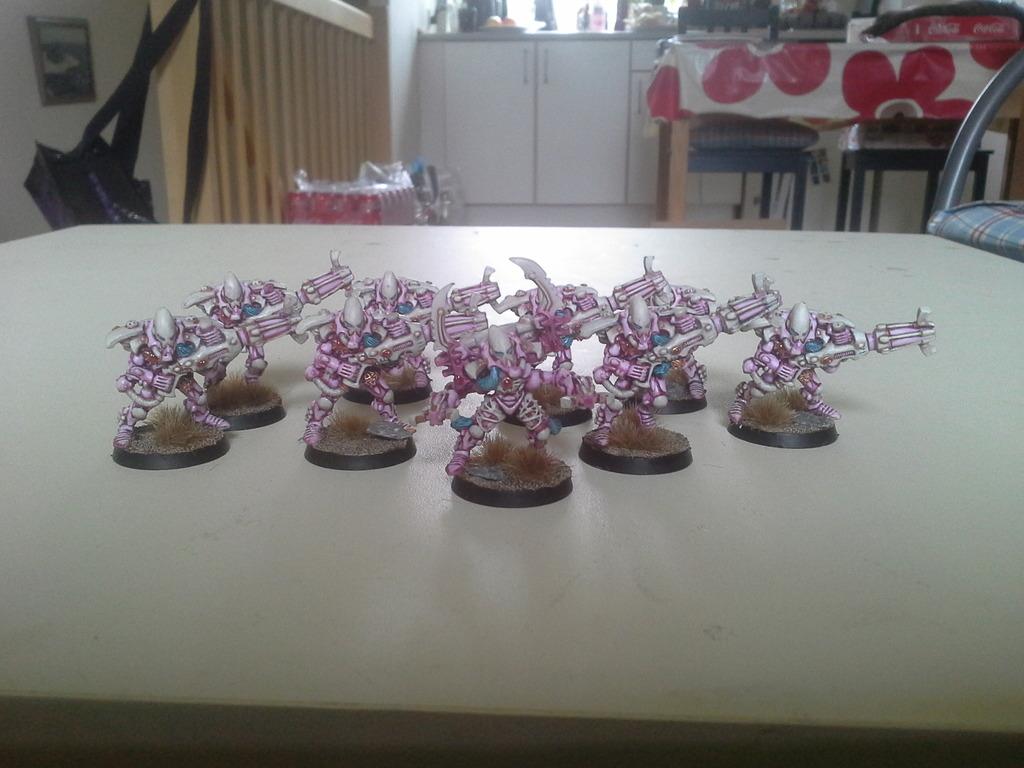 Pink Eldar Warpspiders