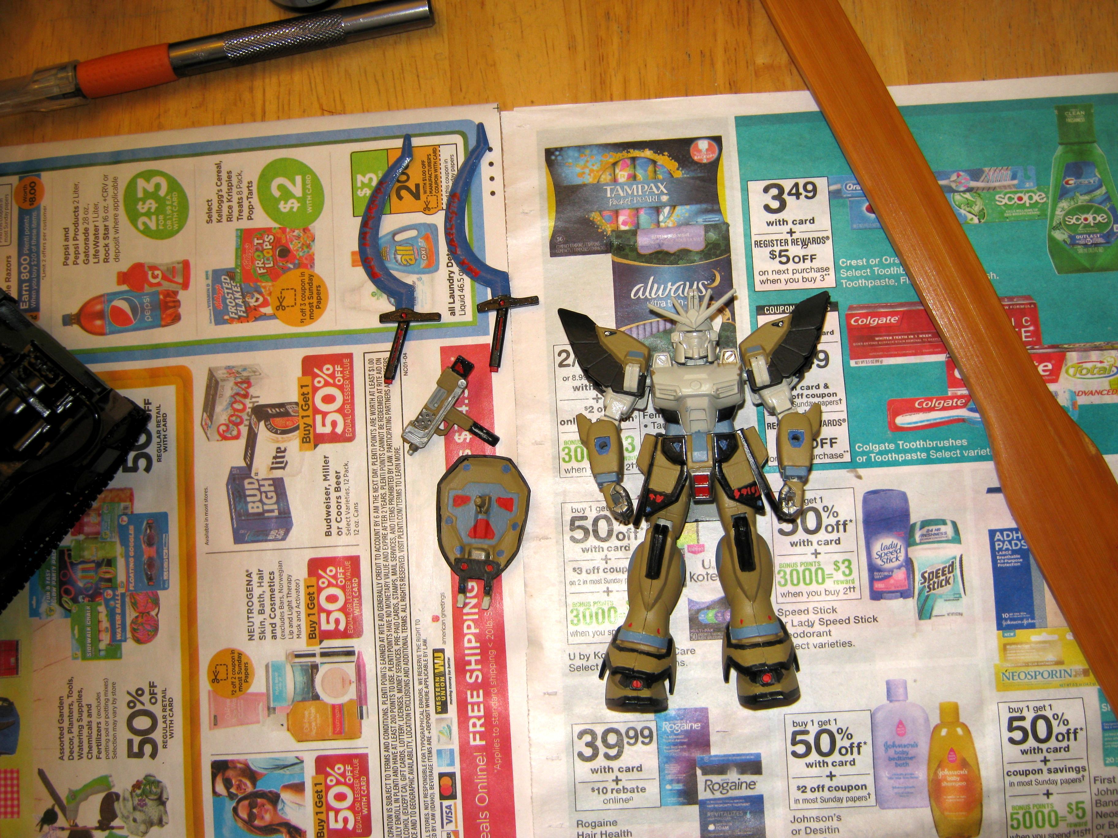 Anime, Combat Walker, Conversion, Counts As, Dark Age Of Technology, Gundam, Gundam Wing, Imperial, Mecha, Sandrock Gundam, Walker