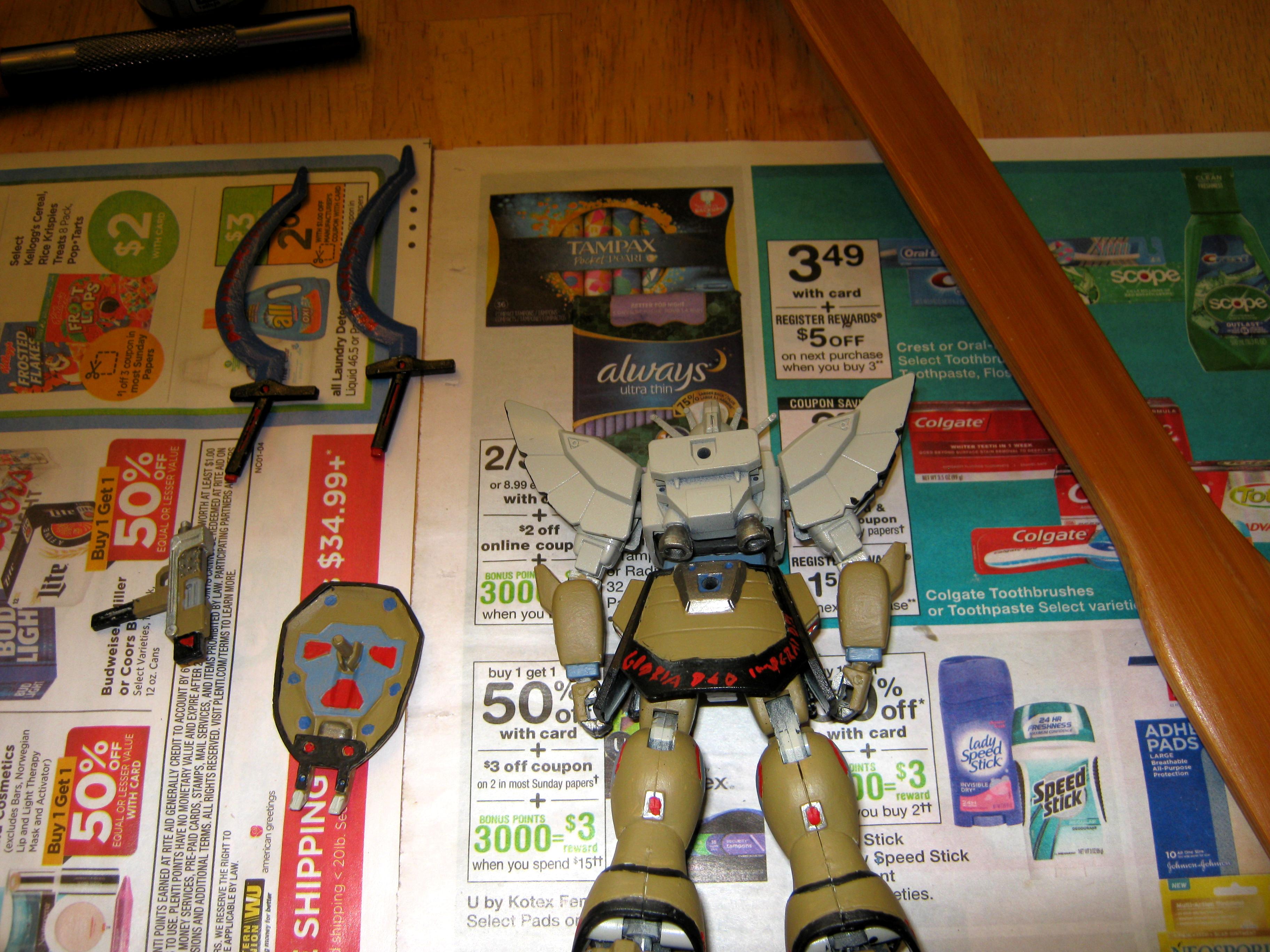 Anime, Combat Walker, Conversion, Counts As, Dark Age Of Technology, Gundam, Gundam Wing, Imperial, Mecha, Sandrock Gundam, Walker