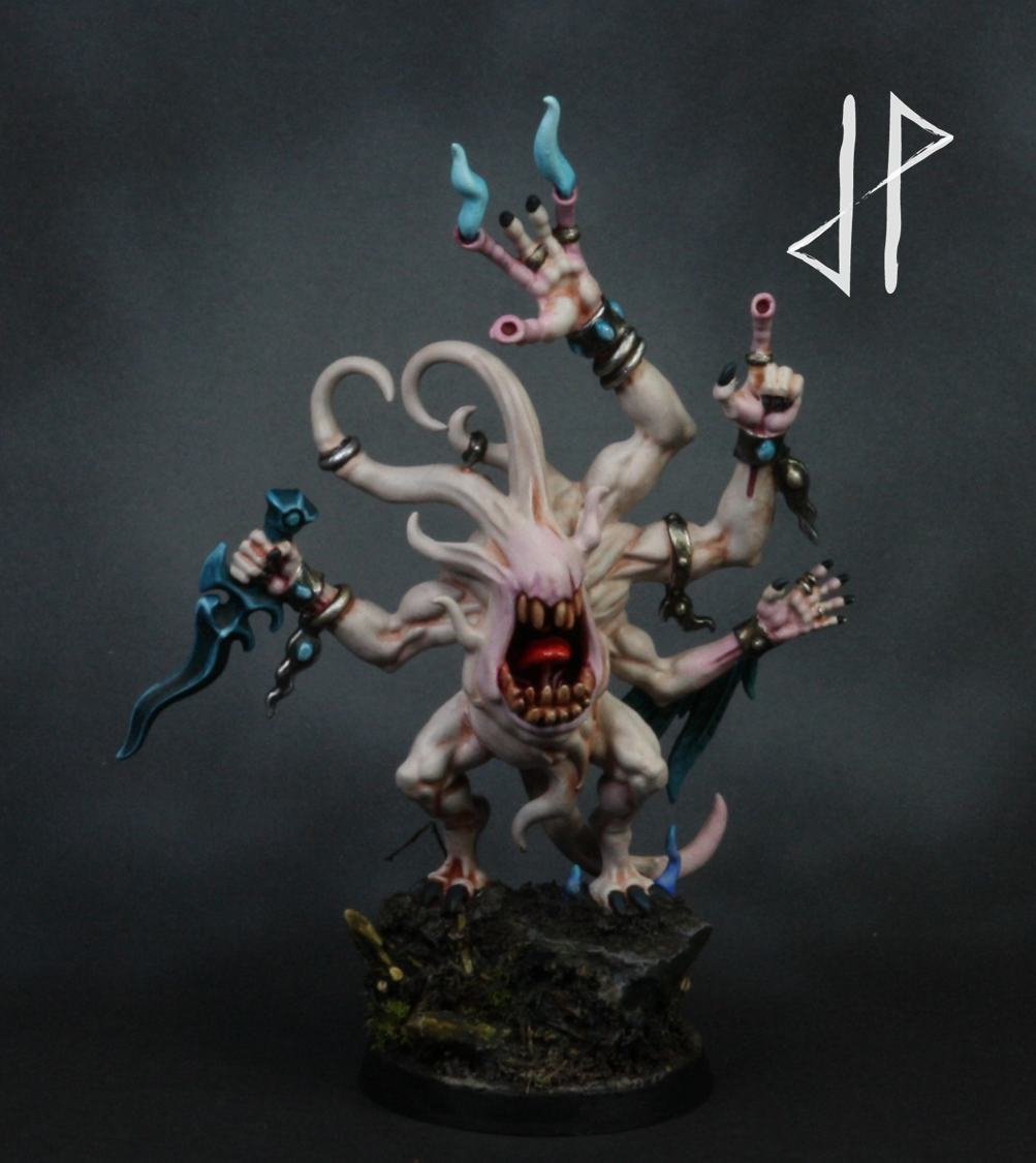 Chaos, Conversion, Pink Horrors, Pro-painted