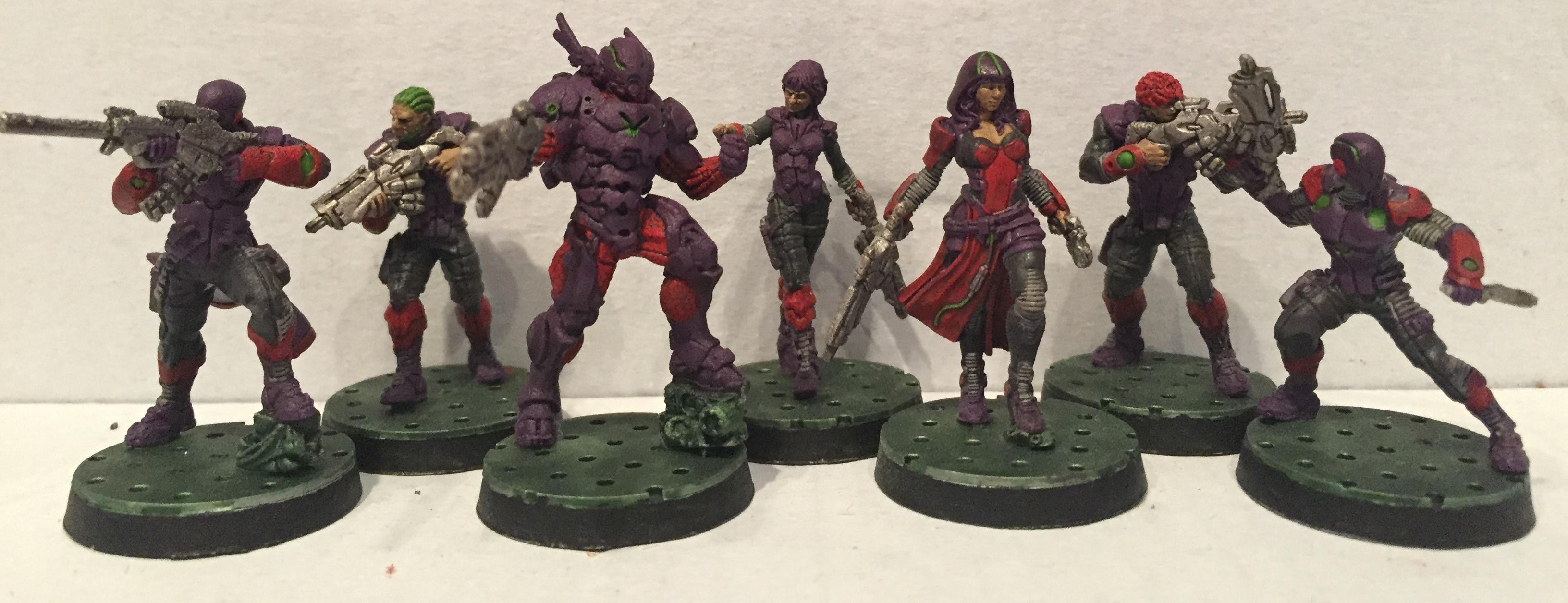 Corvus Belli, Dipped, Infinity, Nomads, Petrifications, Washed