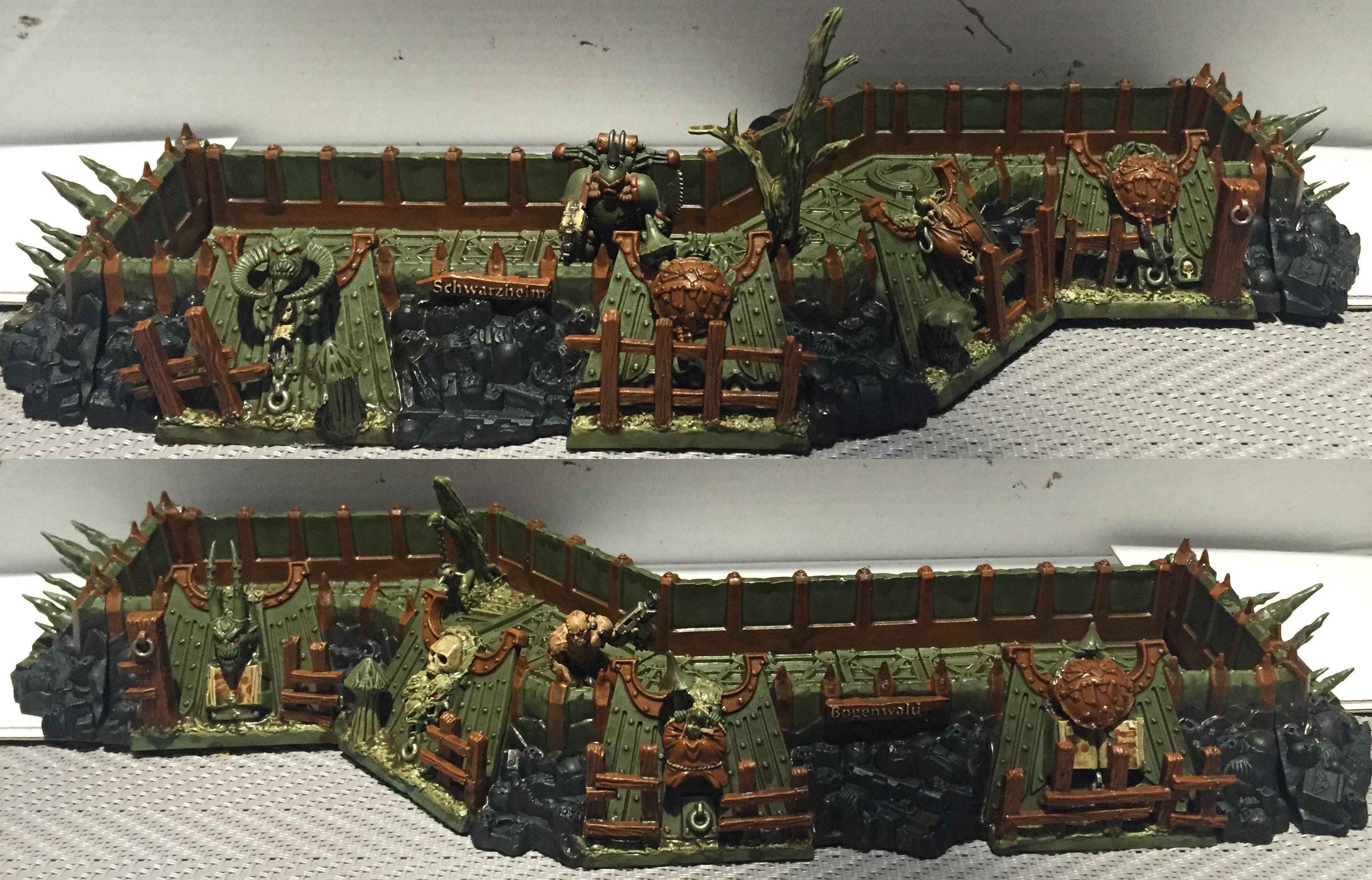 Chaos, Chaos Space Marines, Conversion, Dipped, Nurgle, Petrifications, Warhammer 40,000, Washed