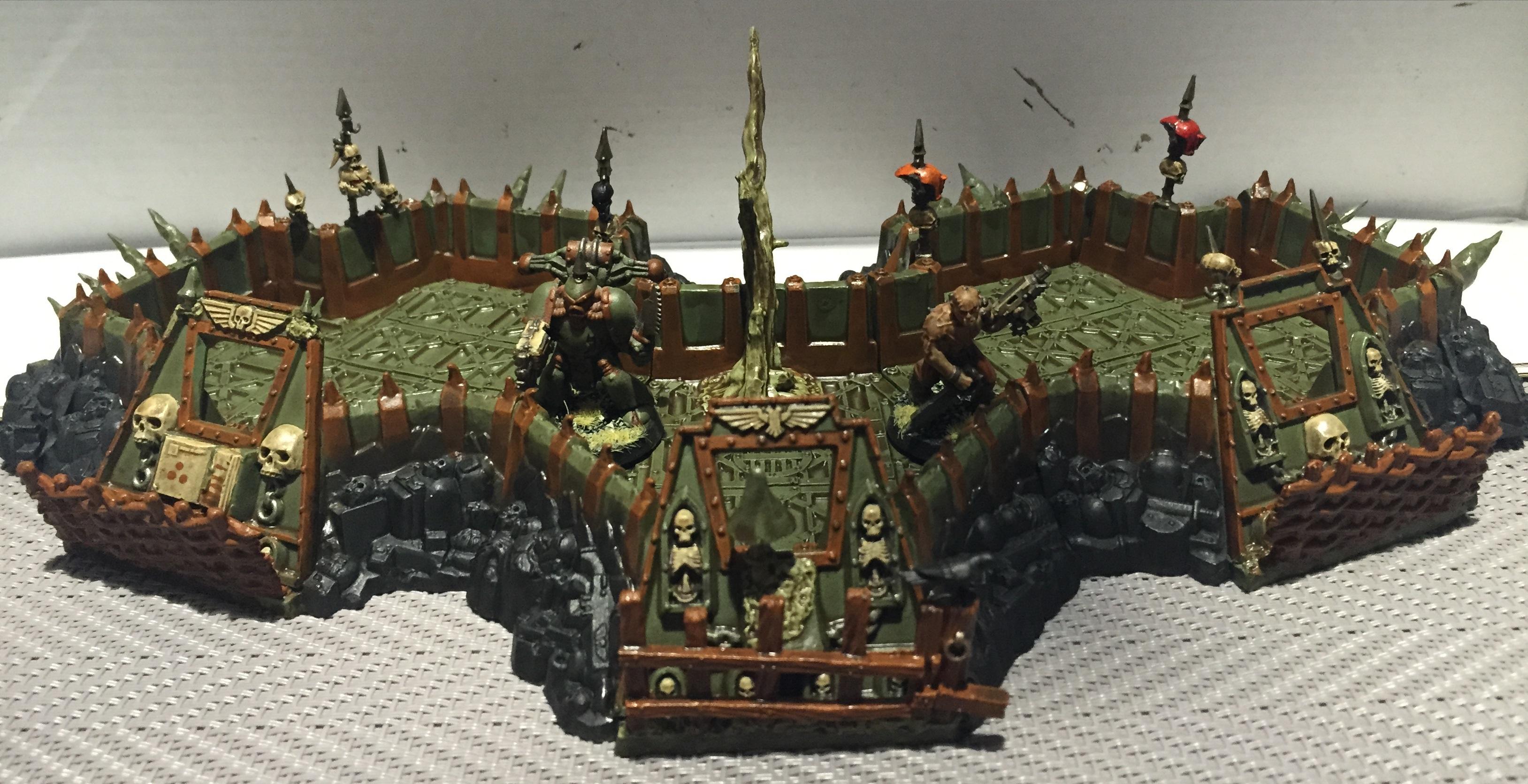 Chaos, Chaos Space Marines, Conversion, Dipped, Nurgle, Petrifications, Warhammer 40,000, Washed