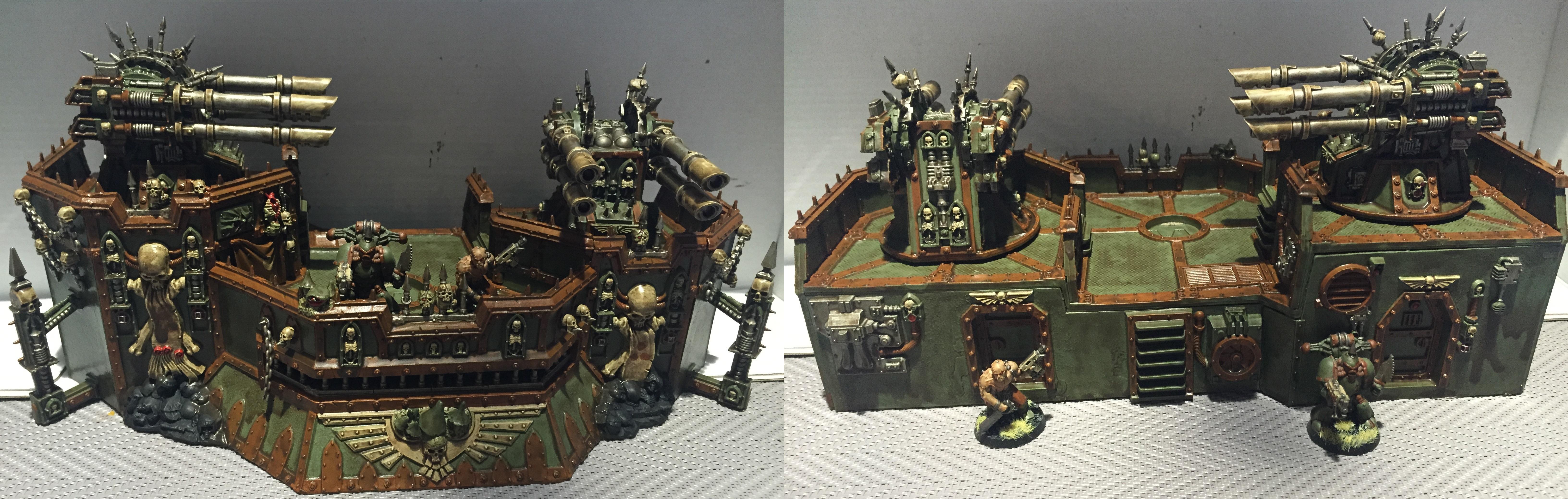 Chaos, Chaos Space Marines, Conversion, Dipped, Nurgle, Petrifications, Warhammer 40,000, Washed