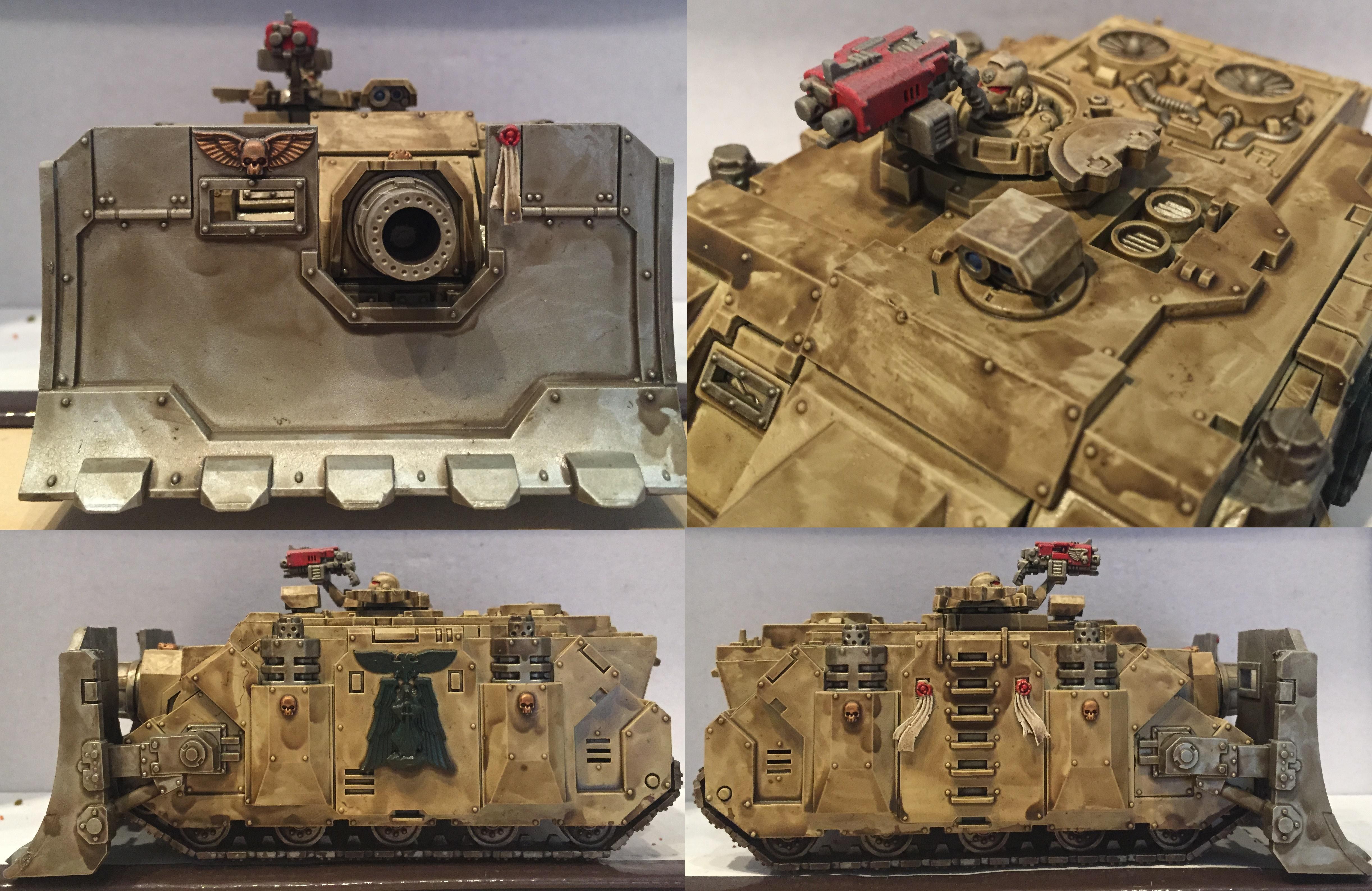 Dark Angels, Deathwing, Dipped, Petrifications, Space Marines, Tank, Vindicator, Warhammer 40,000