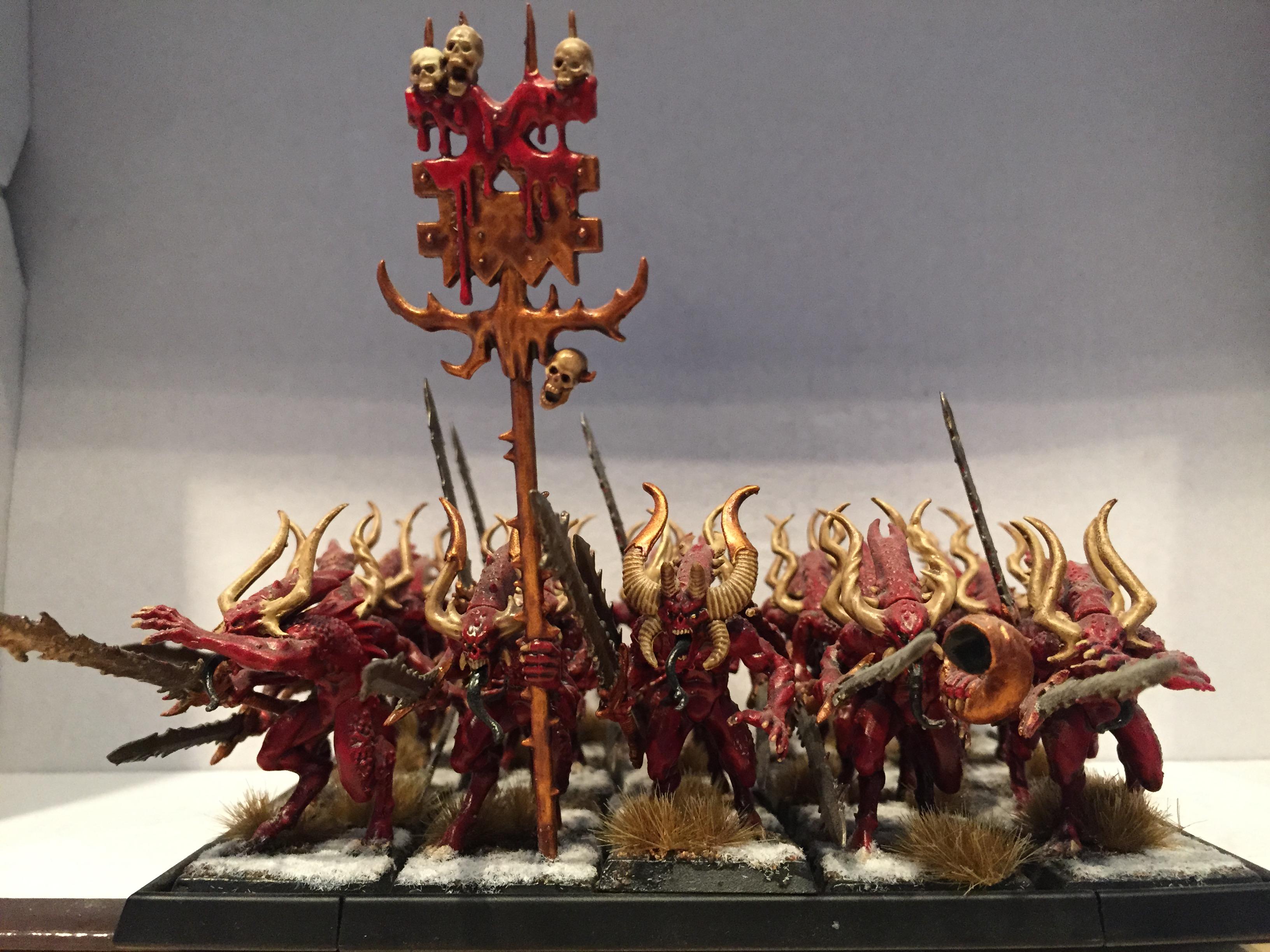 Chaos, Daemons, Dipped, Khorne, Petrifications, Warhammer Fantasy