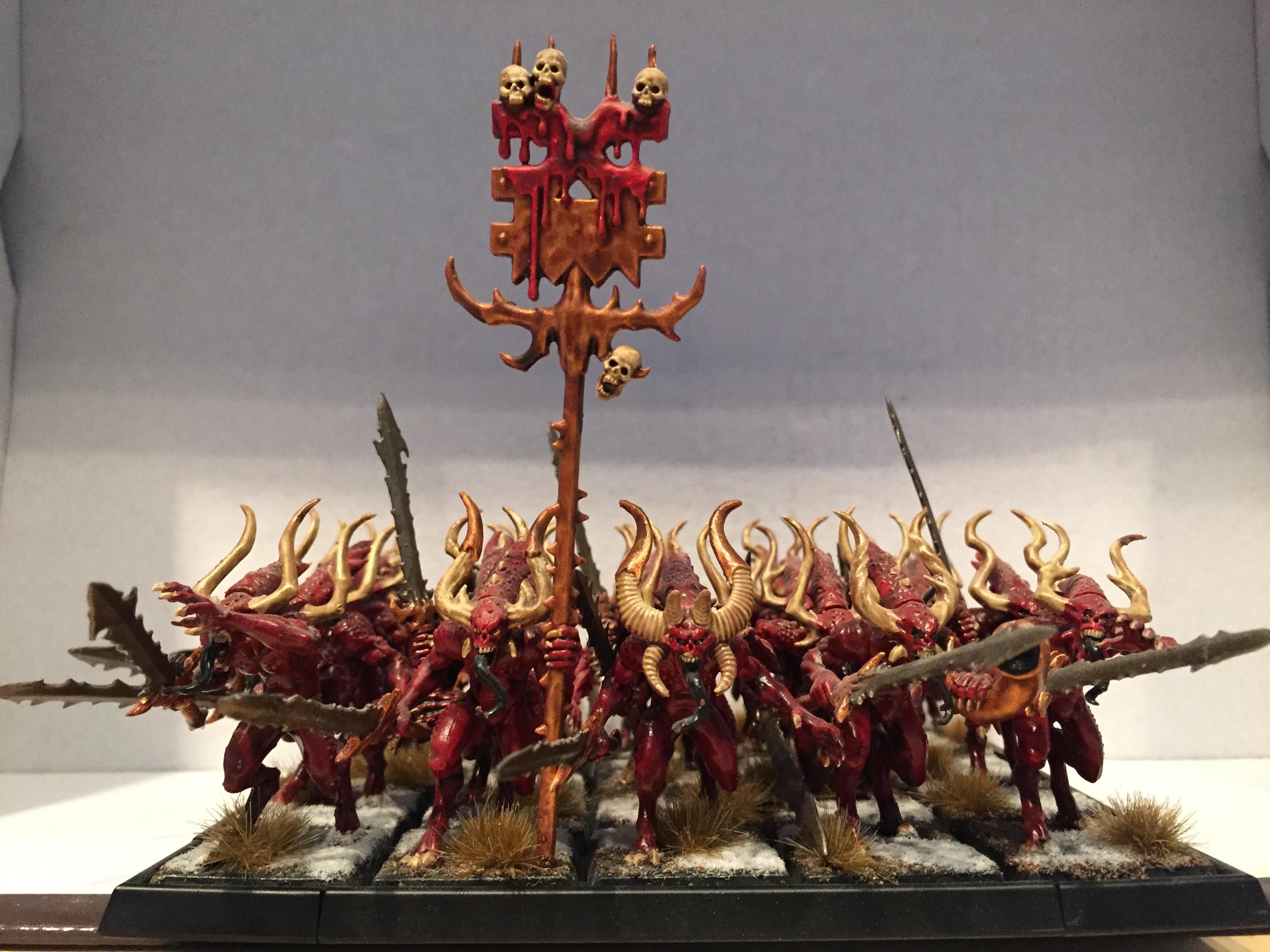 Chaos, Daemons, Dipped, Khorne, Petrifications, Warhammer Fantasy