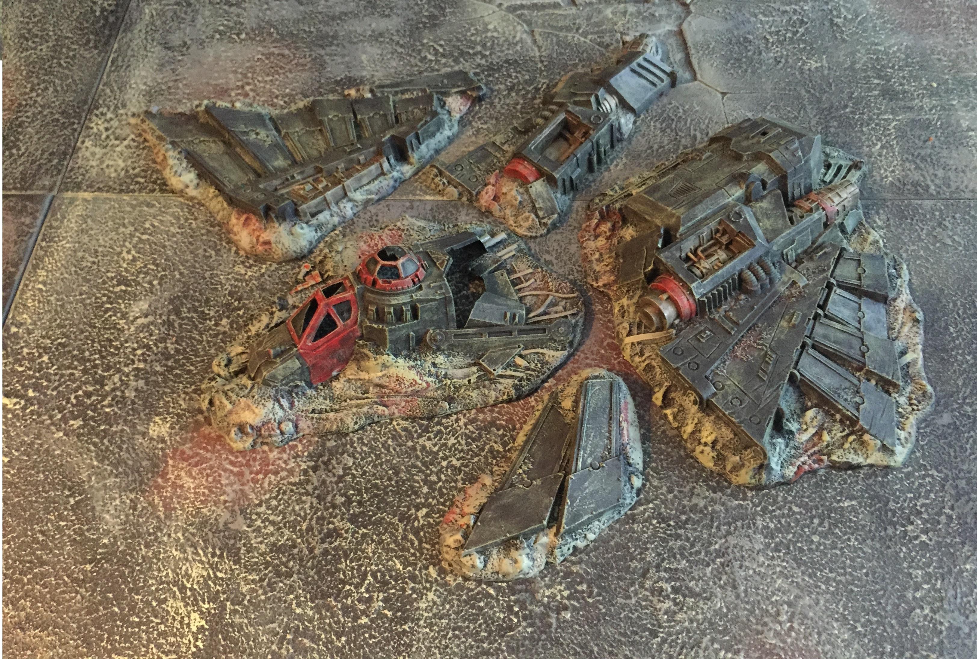 Drybrush, Petrifications, Warhammer 40,000, Washed