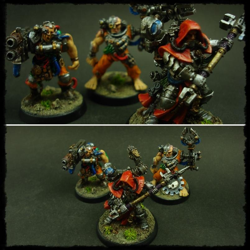 Enginseer, Imperial Guard, Servitors, Techpriest